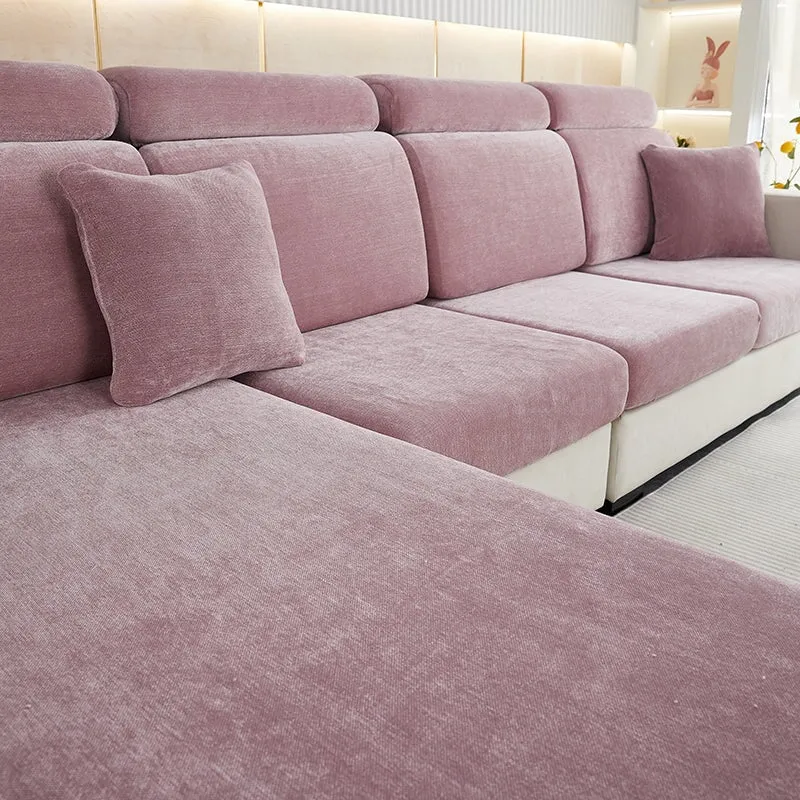 Sectional Sofa Cover | Chenille