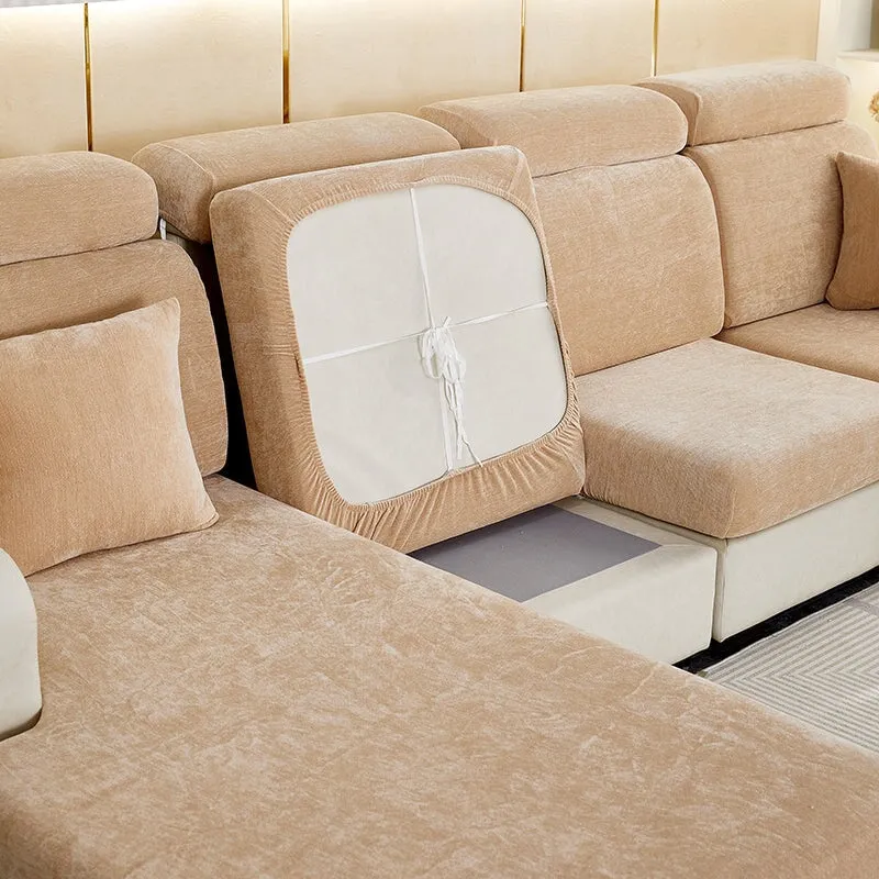 Sectional Sofa Cover | Chenille