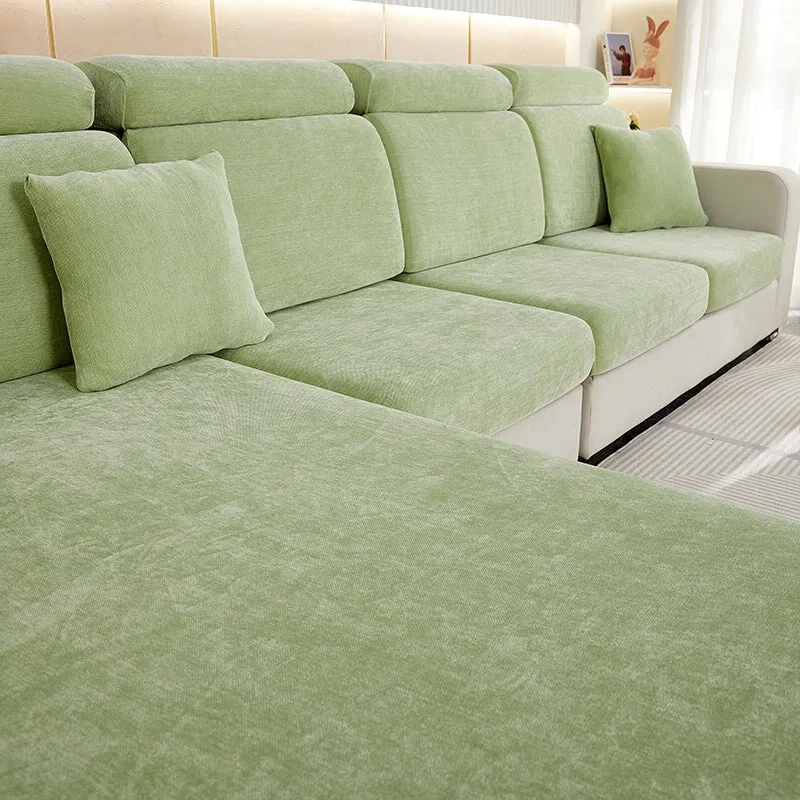 Sectional Sofa Cover | Chenille