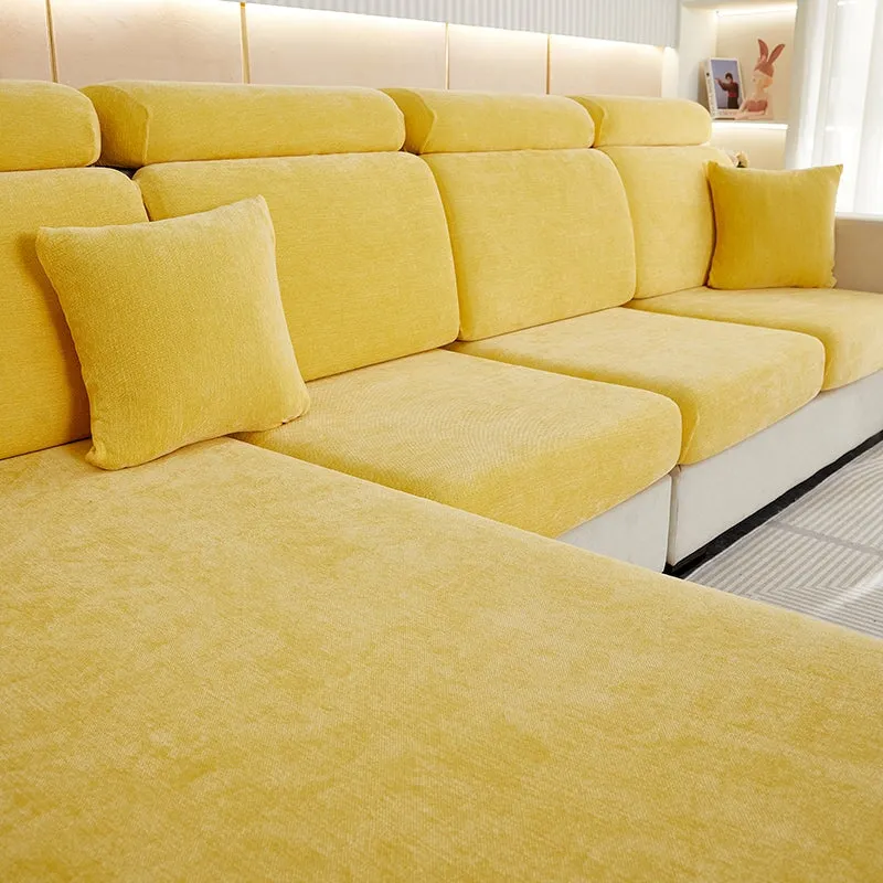 Sectional Sofa Cover | Chenille