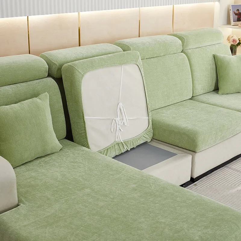 Sectional Sofa Cover | Chenille