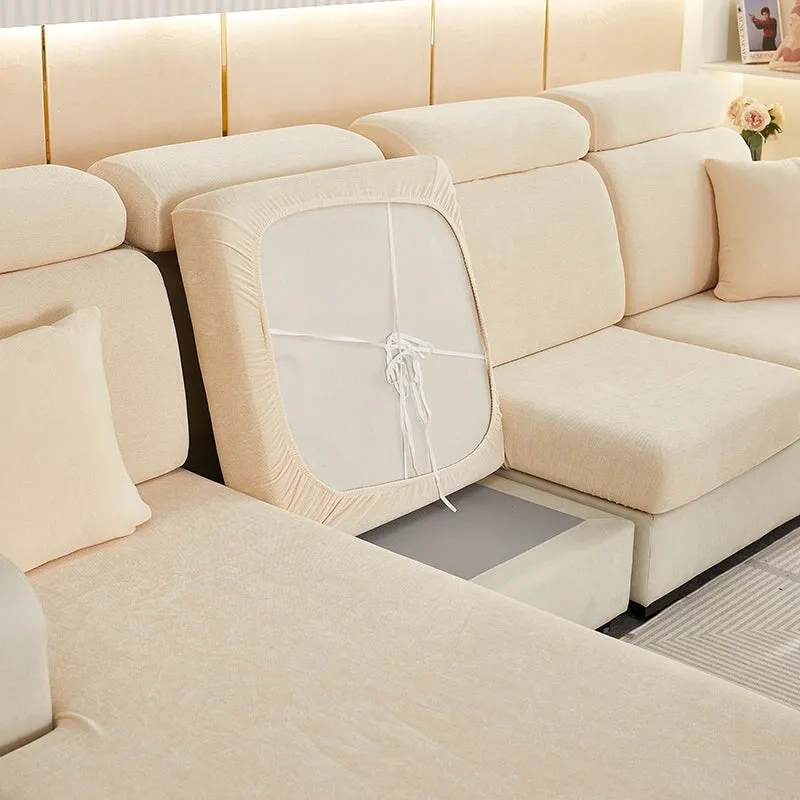 Sectional Sofa Cover | Chenille