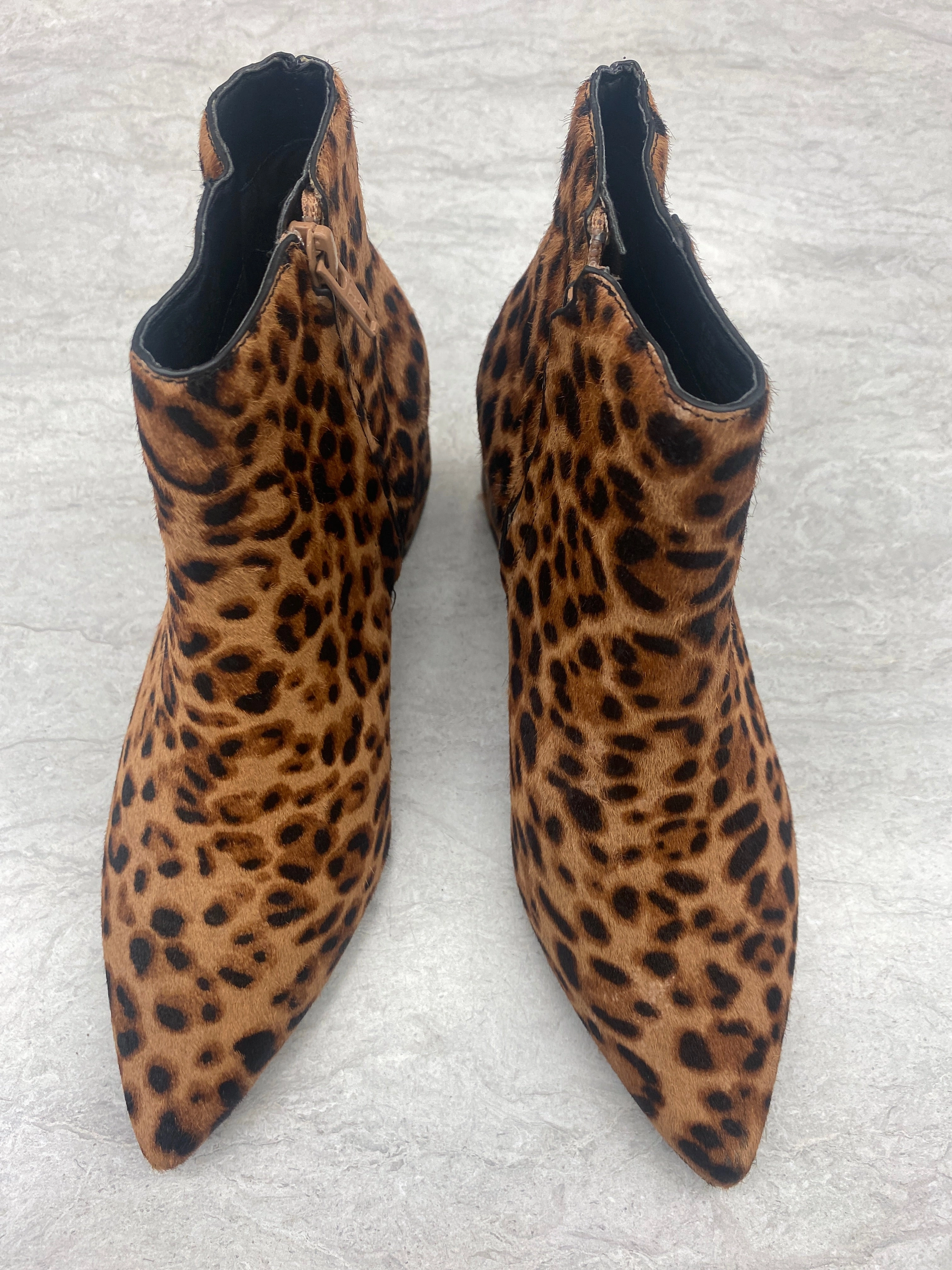 Boots Ankle Heels By Alex Marie In Animal Print, Size: 6.5 Quick Drying Urban Commute Multi directional traction