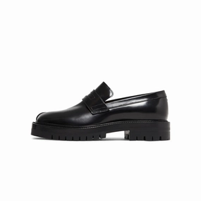 wooden - floor shoes Maison Margiela Womens Tabi County Loafers
