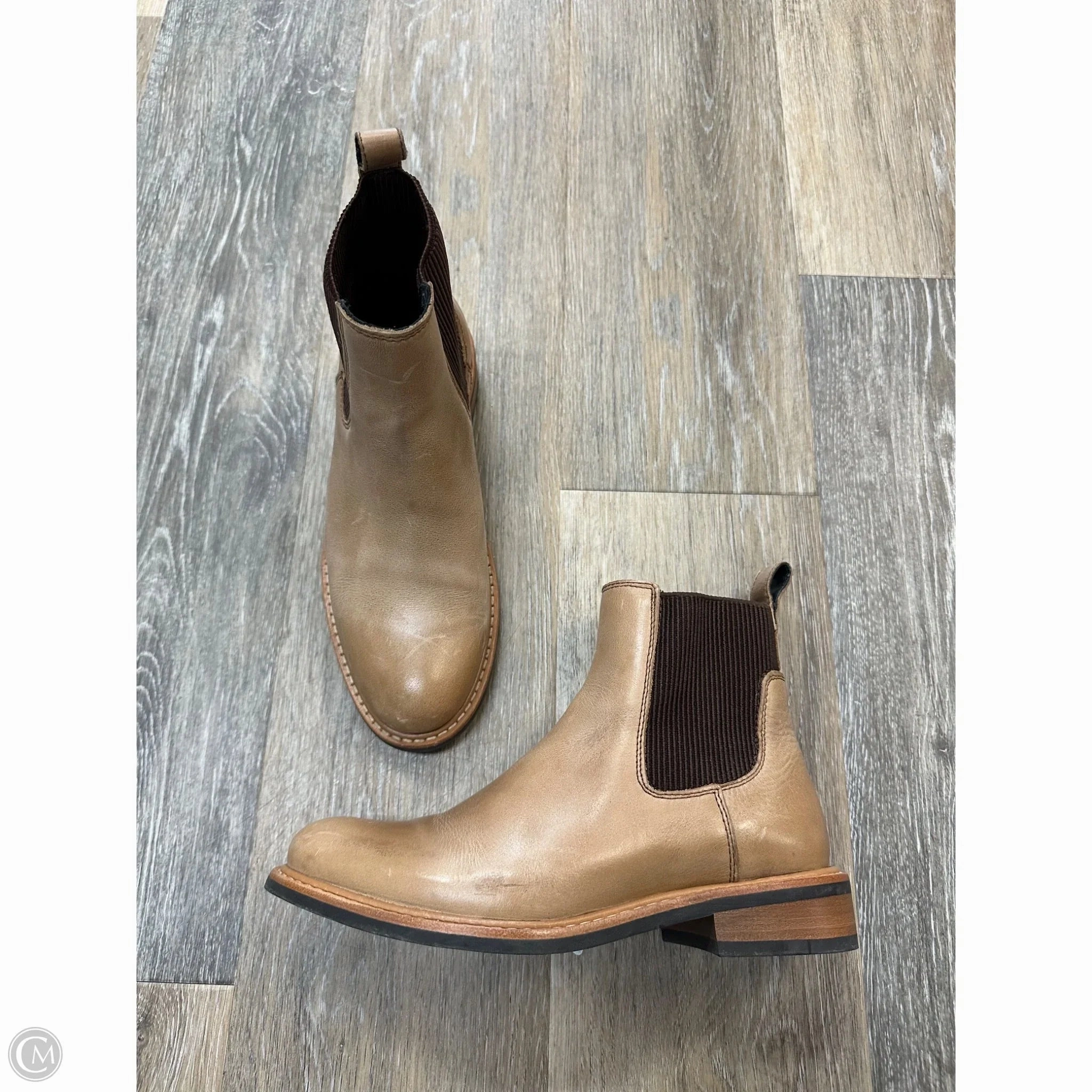 Seamless Comfort Cold Weather Commuter Boots Ankle Flats By Nisolo In Tan, Size: 6
