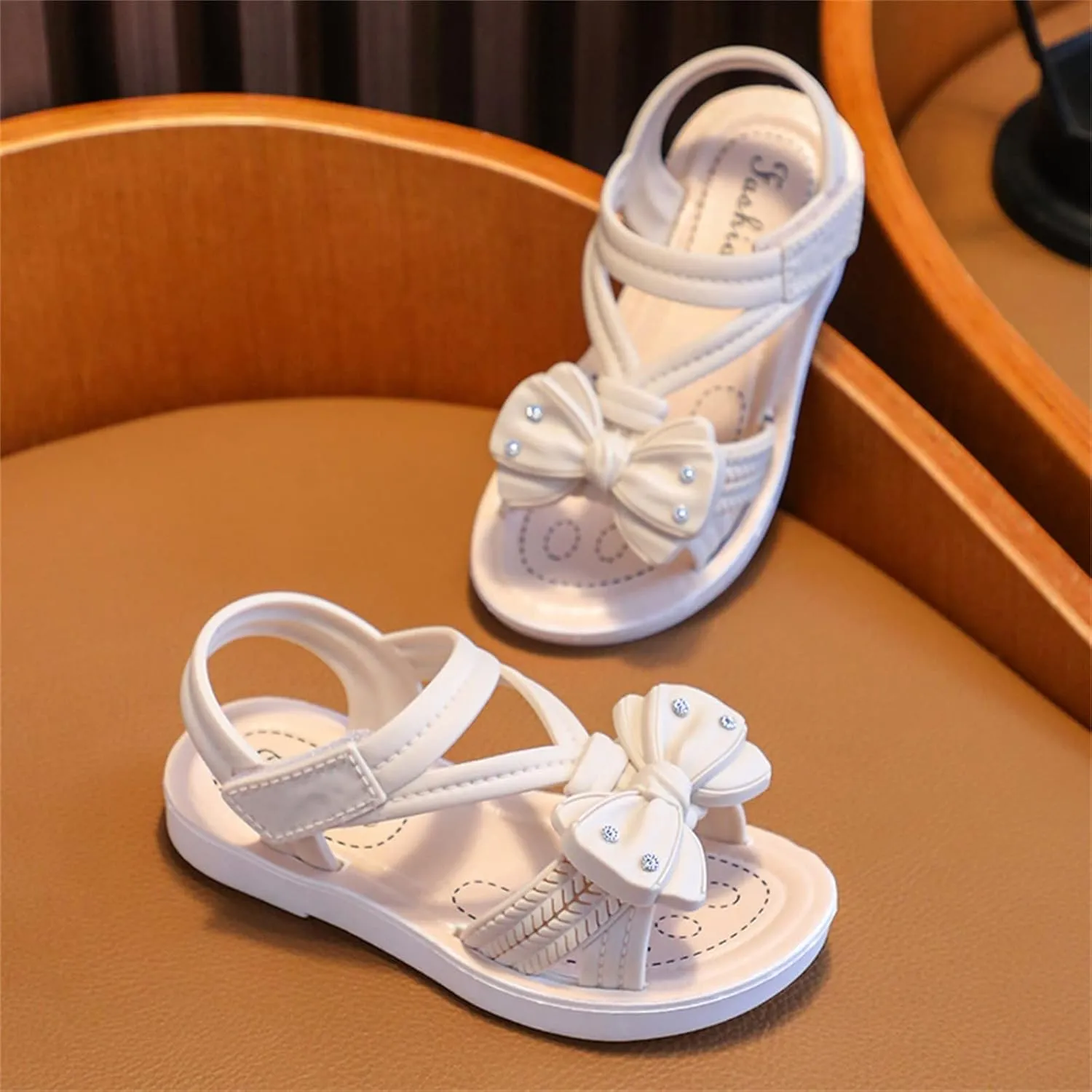 sfdgfhyf 3 to 12 Years Sneaker Children Sandals Soft Flat Shoes Fashion Comfortable Flower Sandals Lightweight Baby