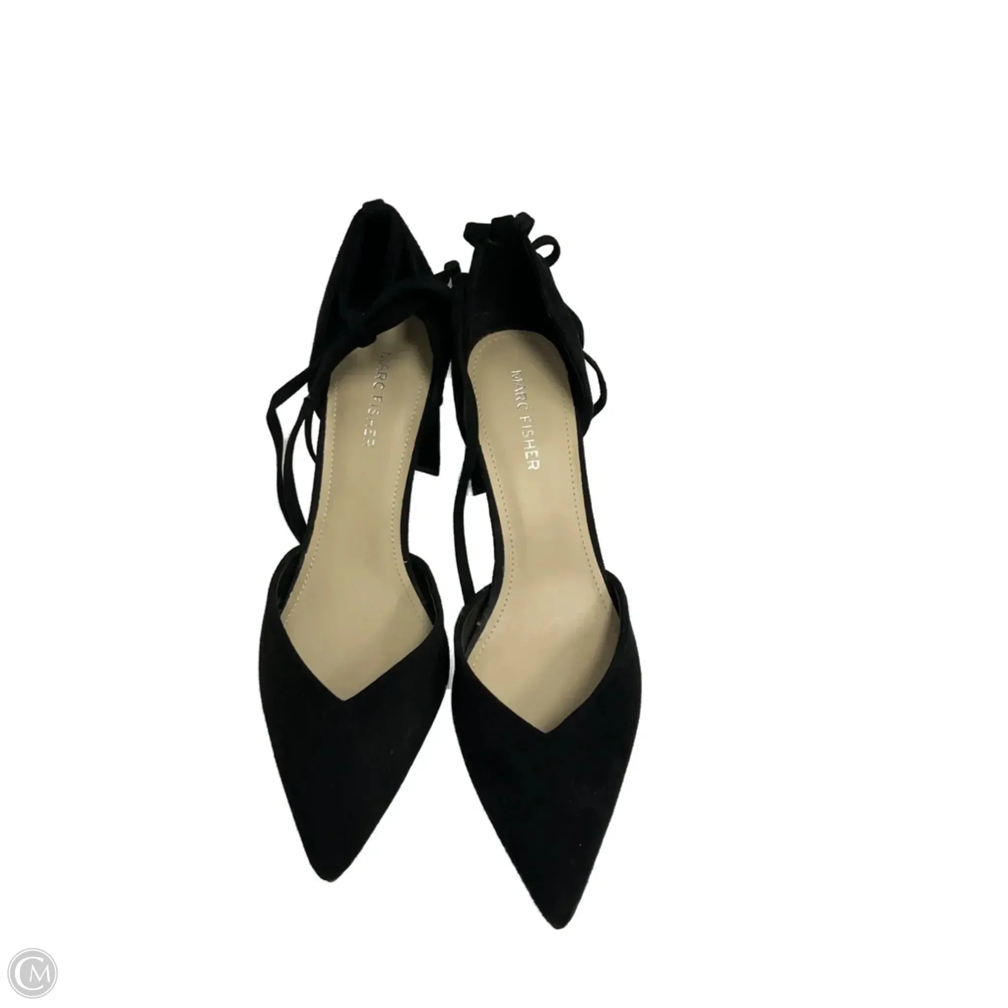 Shoes Heels Block By Marc Fisher In Black, Size: 8.5 Bridal Heel Sandals