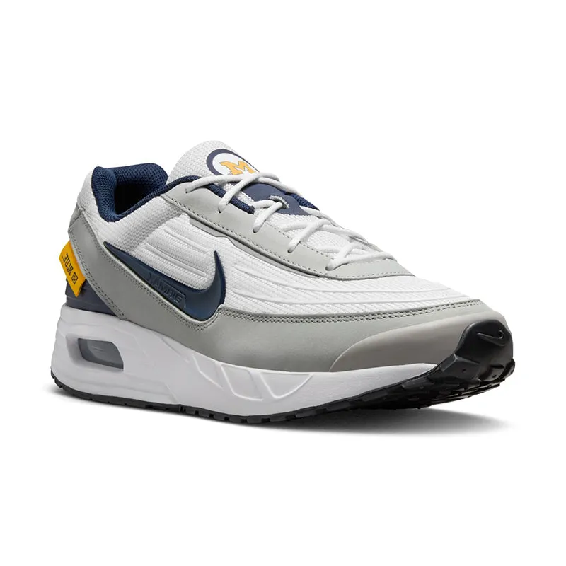 Durable Construction Anti Skid Pattern Men's Air Max Verse Michigan White/College Navy