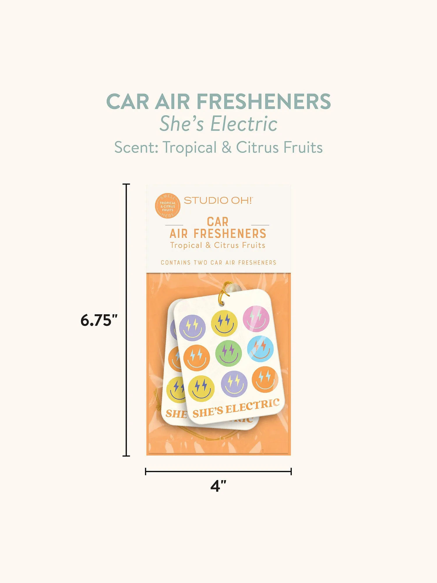 She's Electric Car Air Freshener