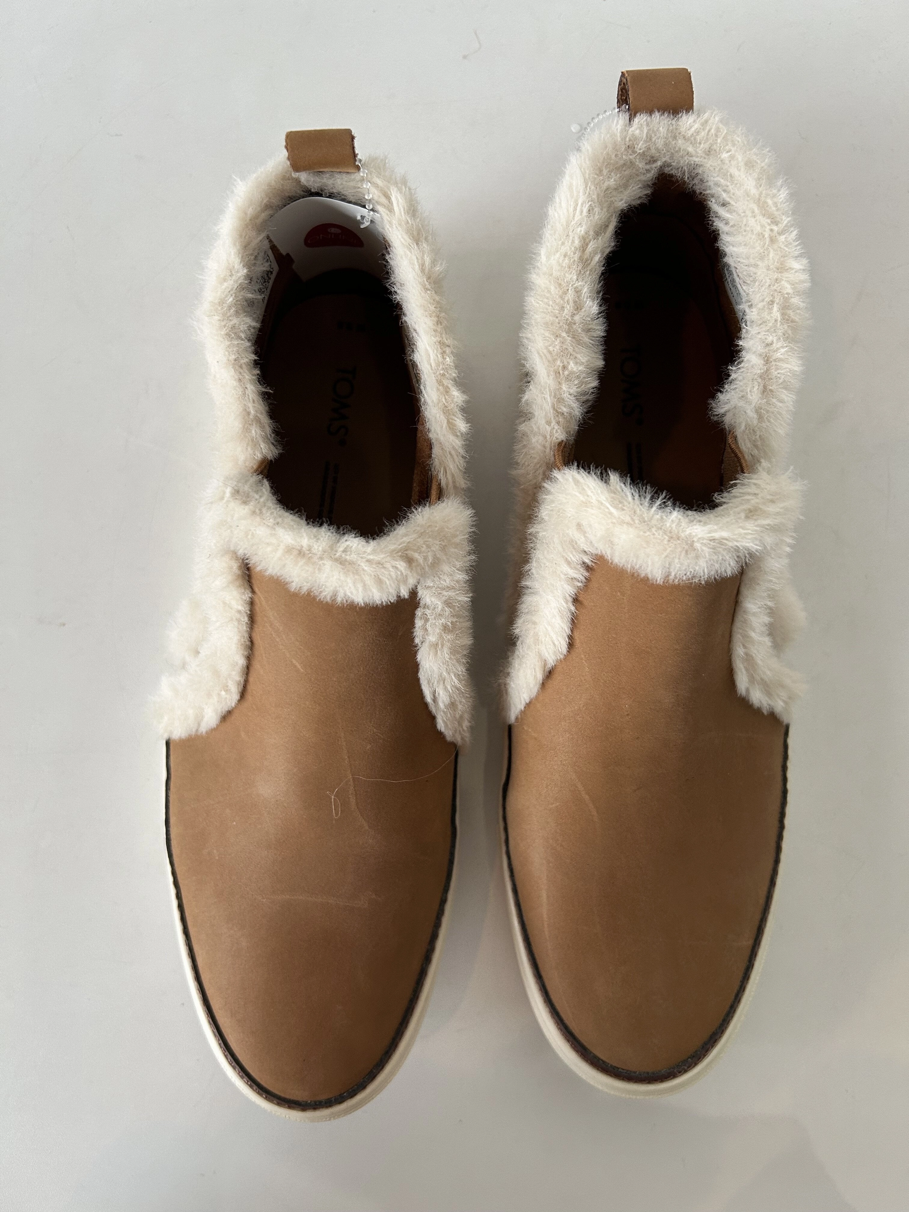 Boots Ankle Flats By Toms  Size: 9.5 Mesh Lining Construction Grade