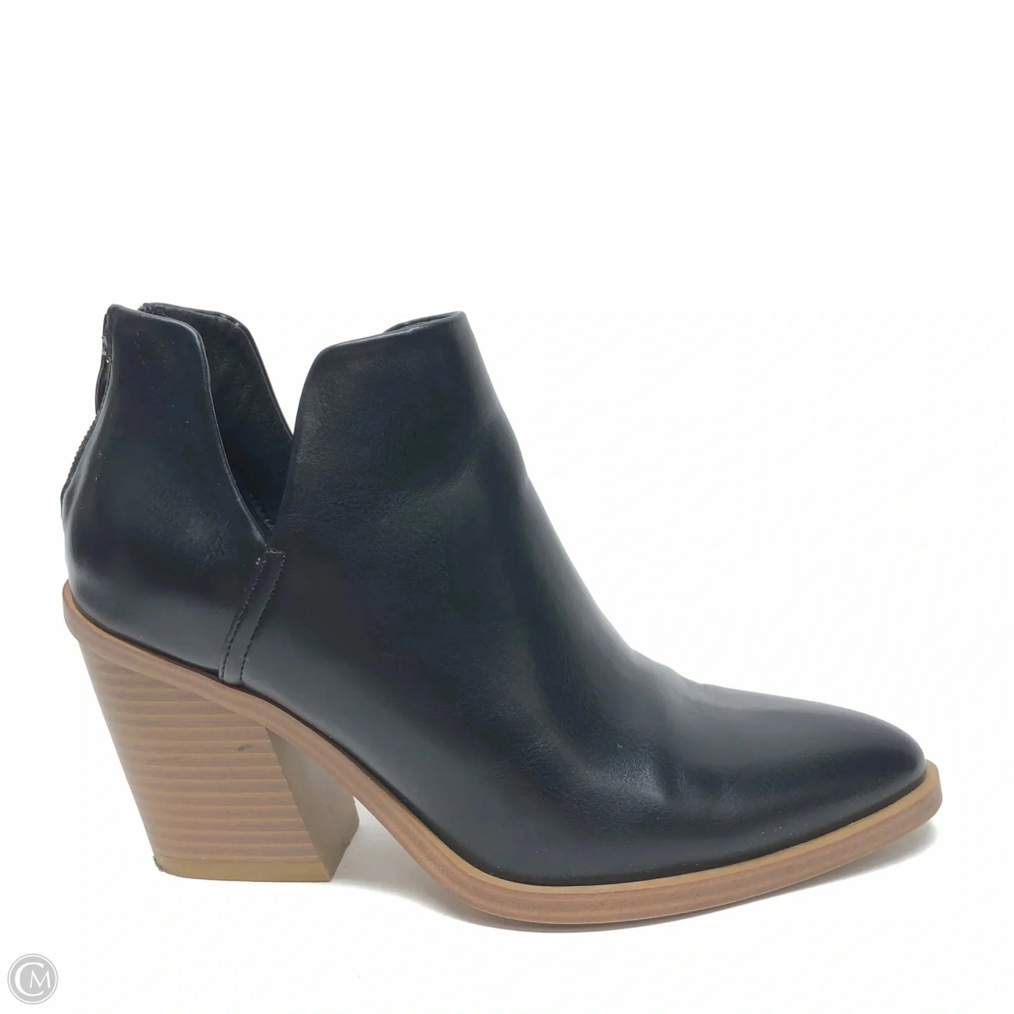 Feather Light Rural Traveler Functional Form Boots Ankle Heels By Cme In Black, Size: 6