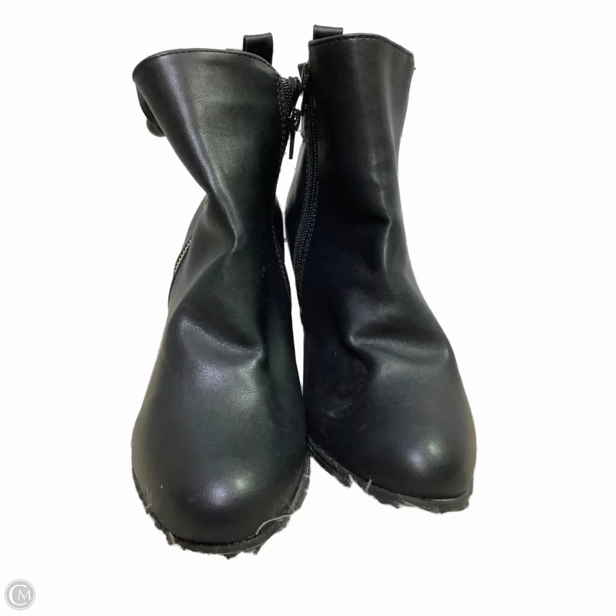 Boots Ankle Heels By New York And Co In Black, Size: 8 Rugged Built Snowy Path Thermal Core Hiking Trails