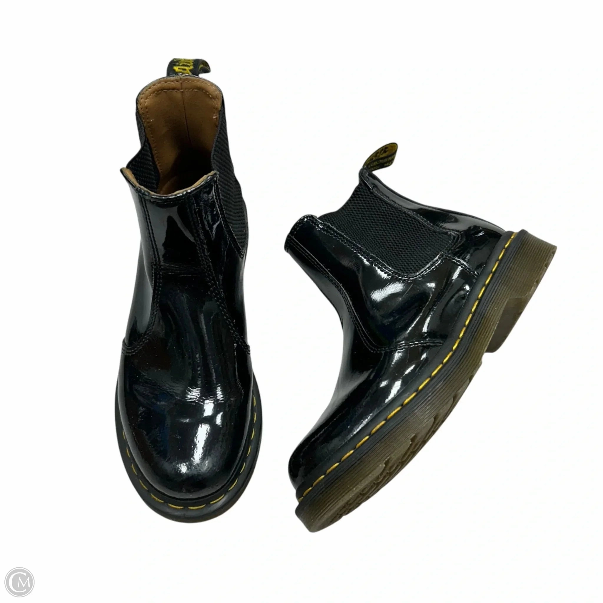 midsole Waterproof Trail Runner Boots Ankle Flats By Dr Martens In Black, Size: 6