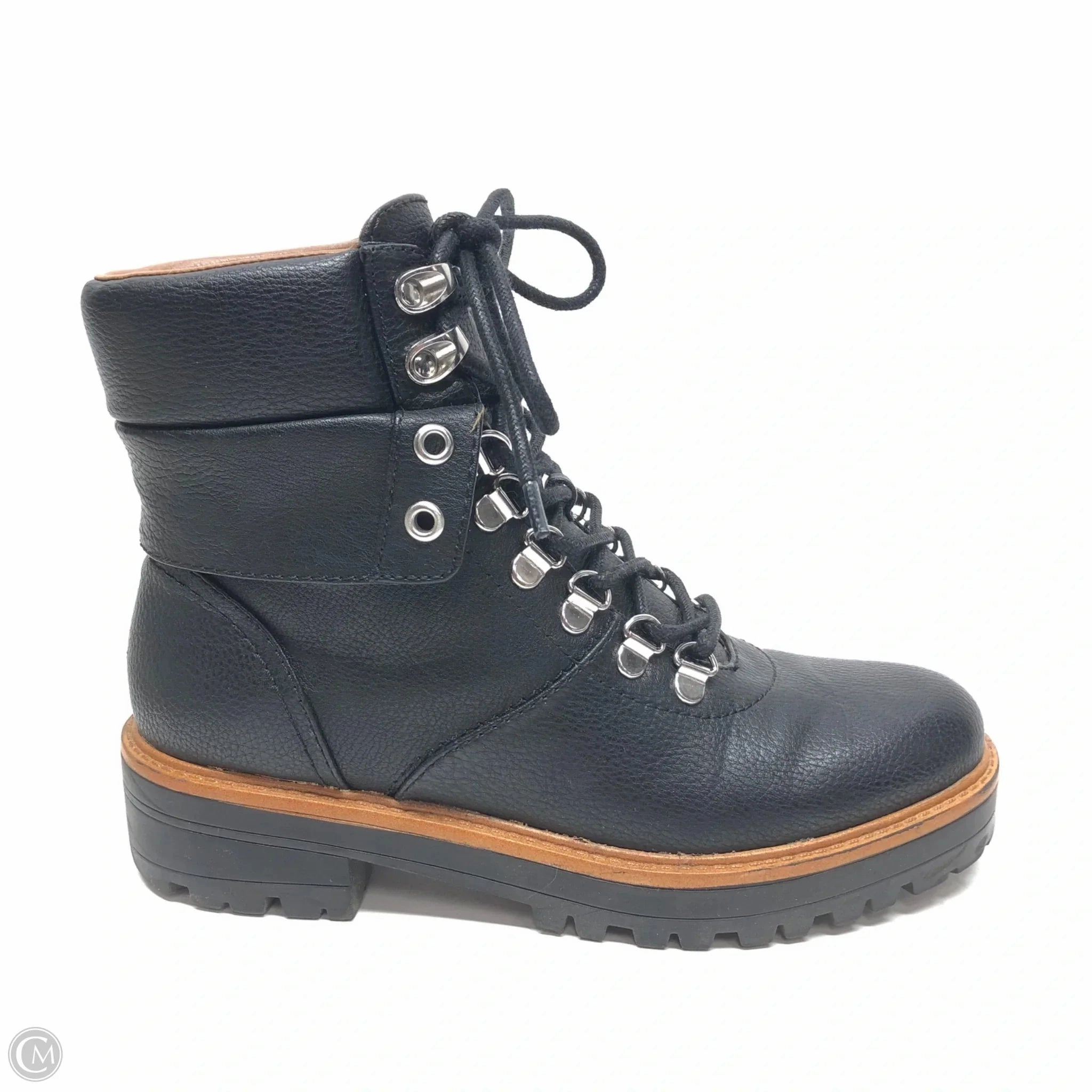 Weekend Trip Boots Ankle Heels By Indigo Rd In Black, Size: 6.5