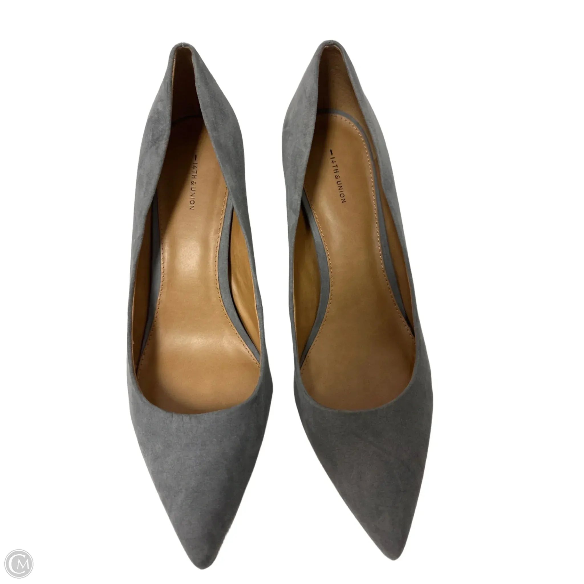 Shoes Heels Block By 14th And Union In Grey, Size: 11 Ballet-Inspired Heels