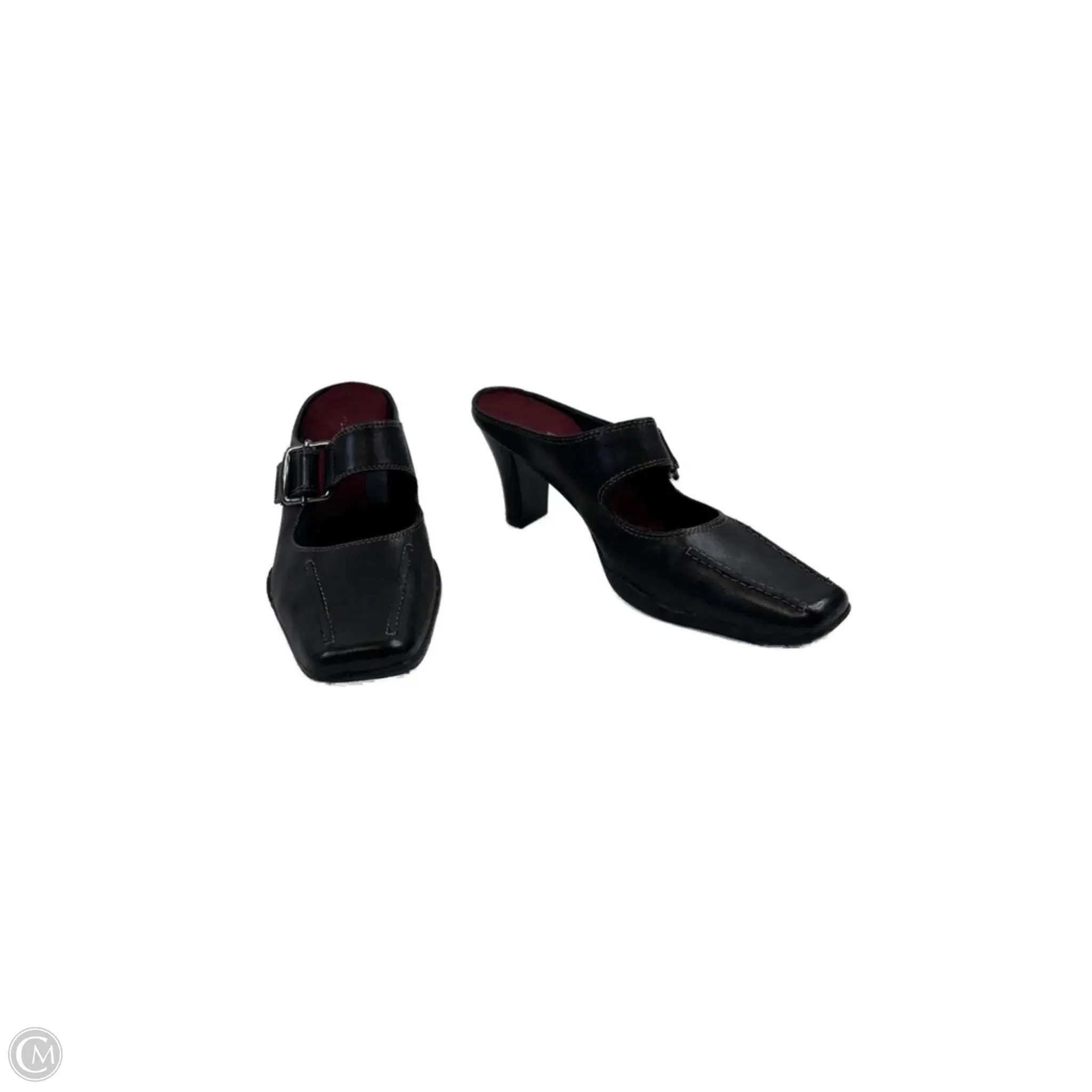 Anti Slip Versatile Mood Shoes Heels Block By Aerosoles In Black, Size: 6.5