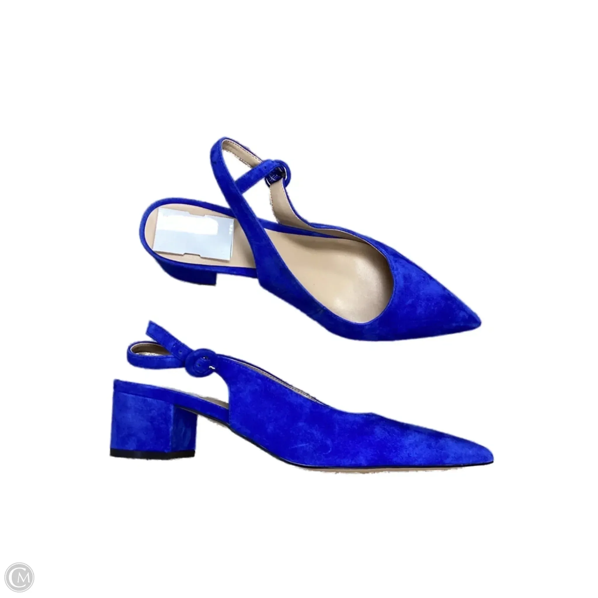 Shoes Heels Block By Ann Taylor In Blue, Size: 8.5 Comfort Fit Luxury Dress Shoes