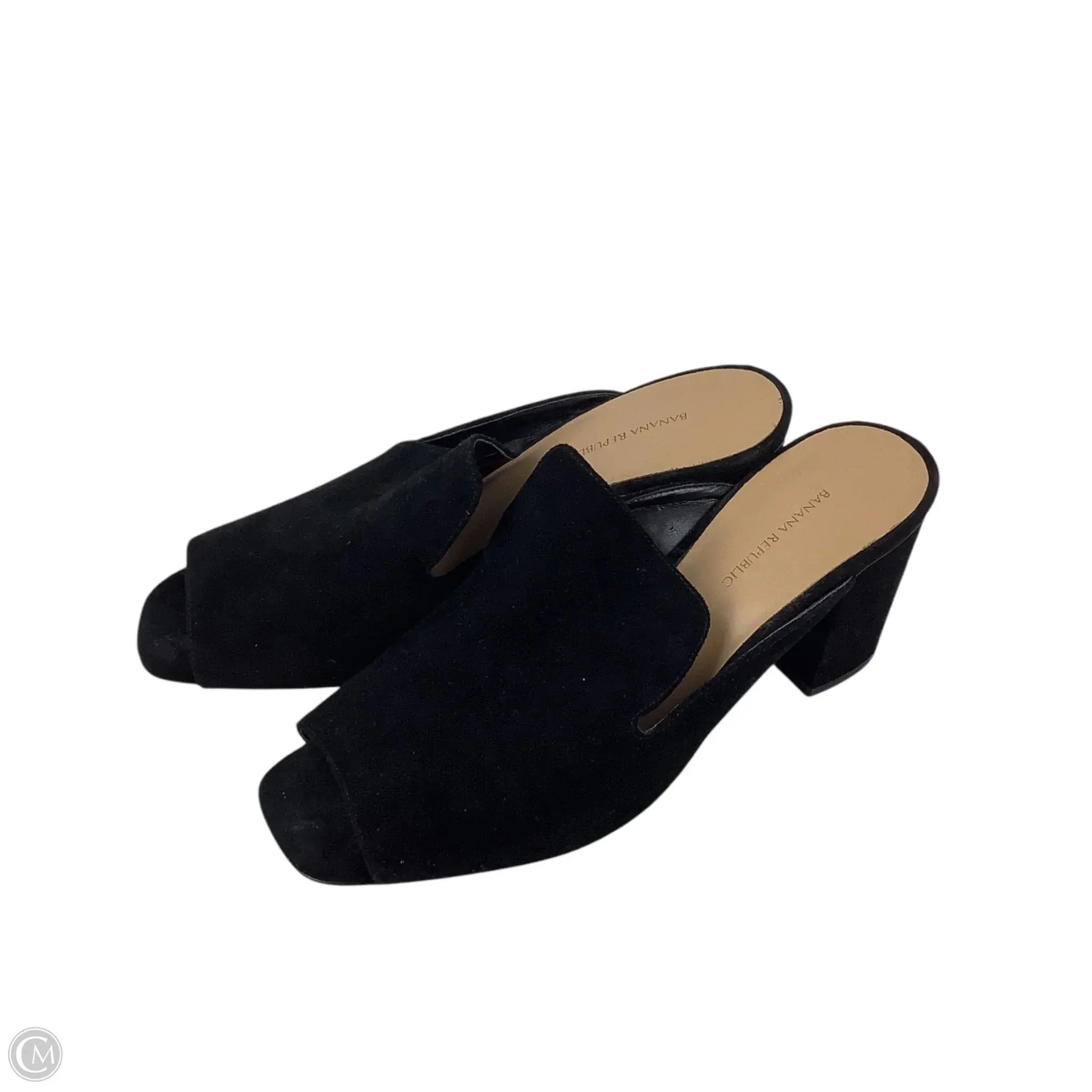 Shoes Heels Block By Banana Republic In Black, Size: 9.5 Classic Style Night Out Heels