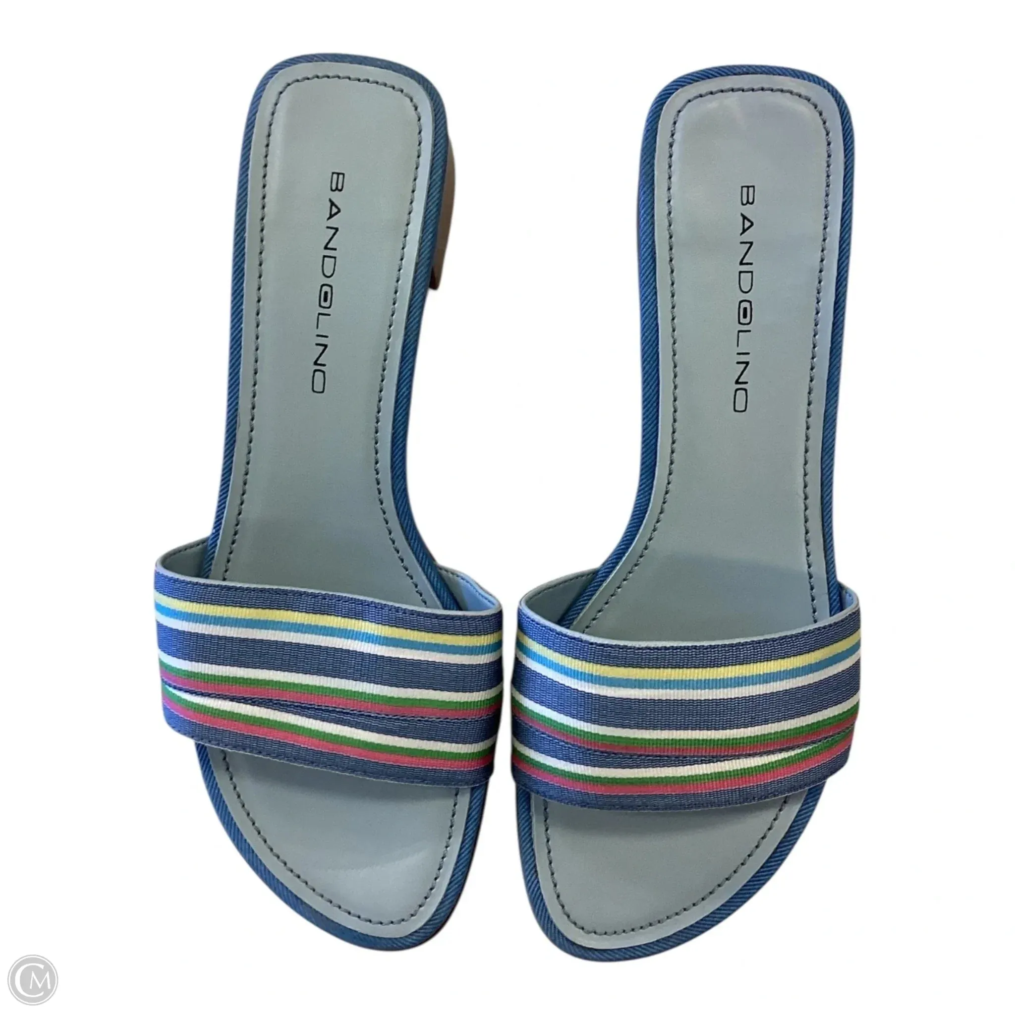 Shoes Heels Block By Bandolino In Multi-colored, Size: 7.5 Anti Slip Feature