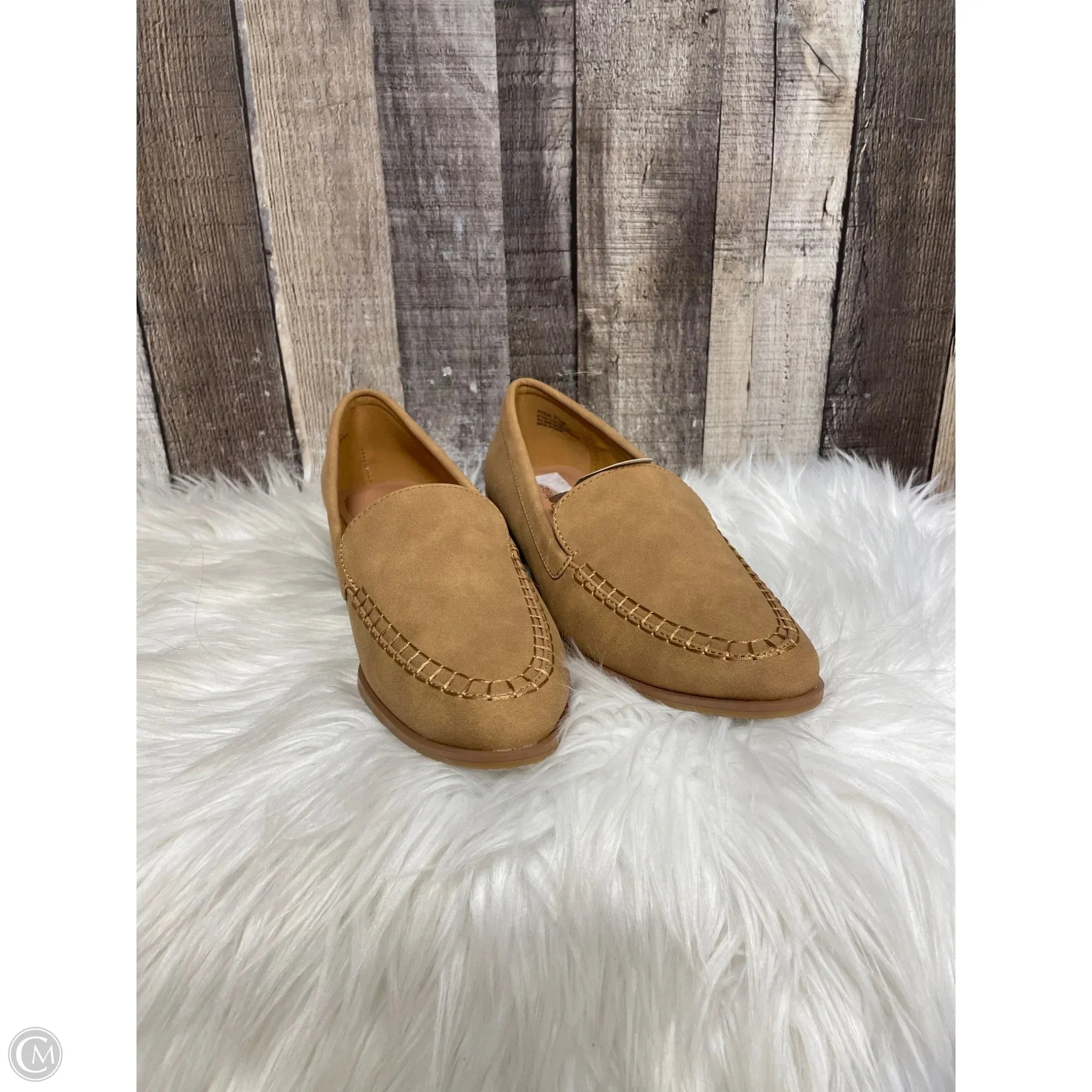 Shock Absorbing Shoes Heels Block By Bare Traps In Tan, Size: 7.5
