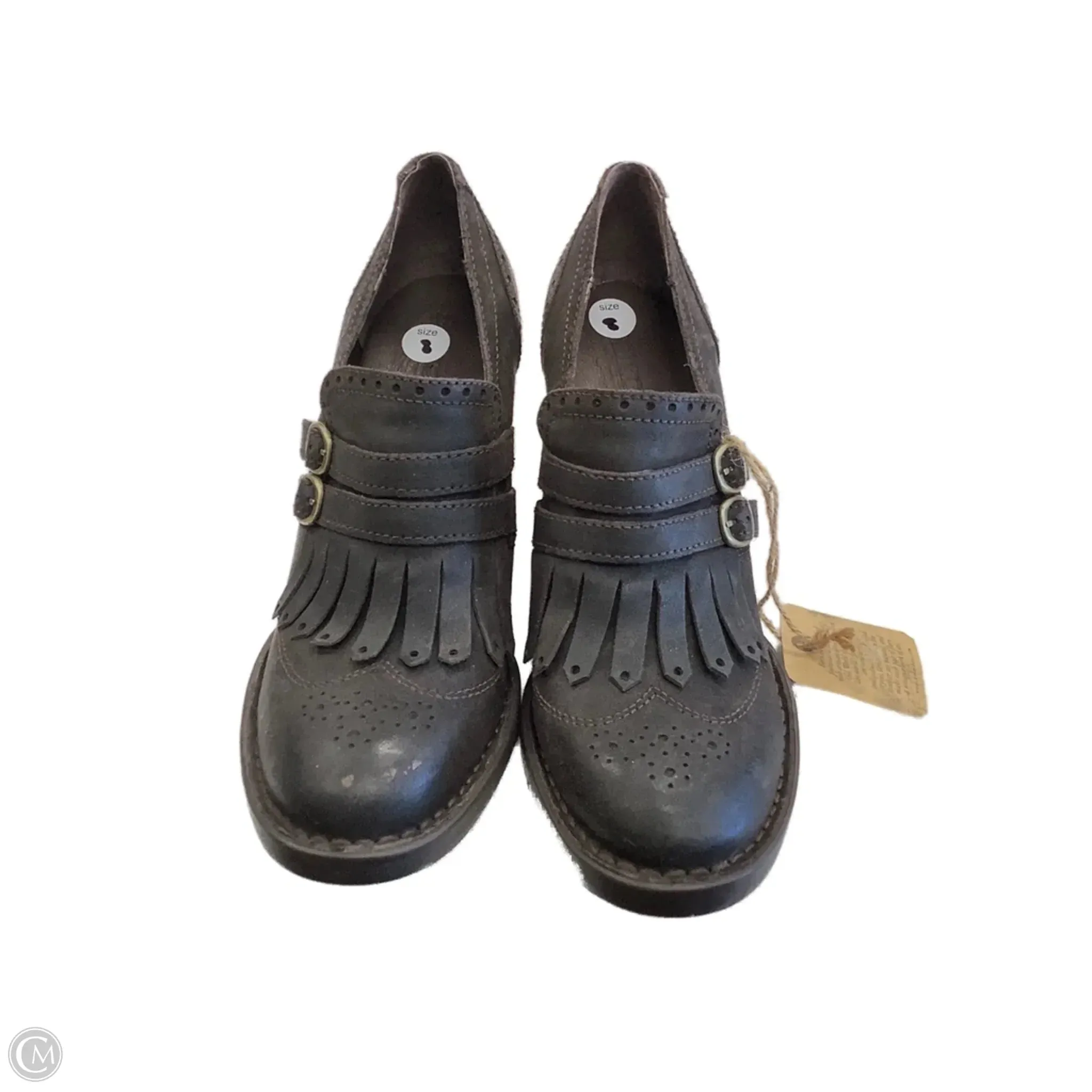Night Out Heels Shoes Heels Block By Born In Brown, Size: 8