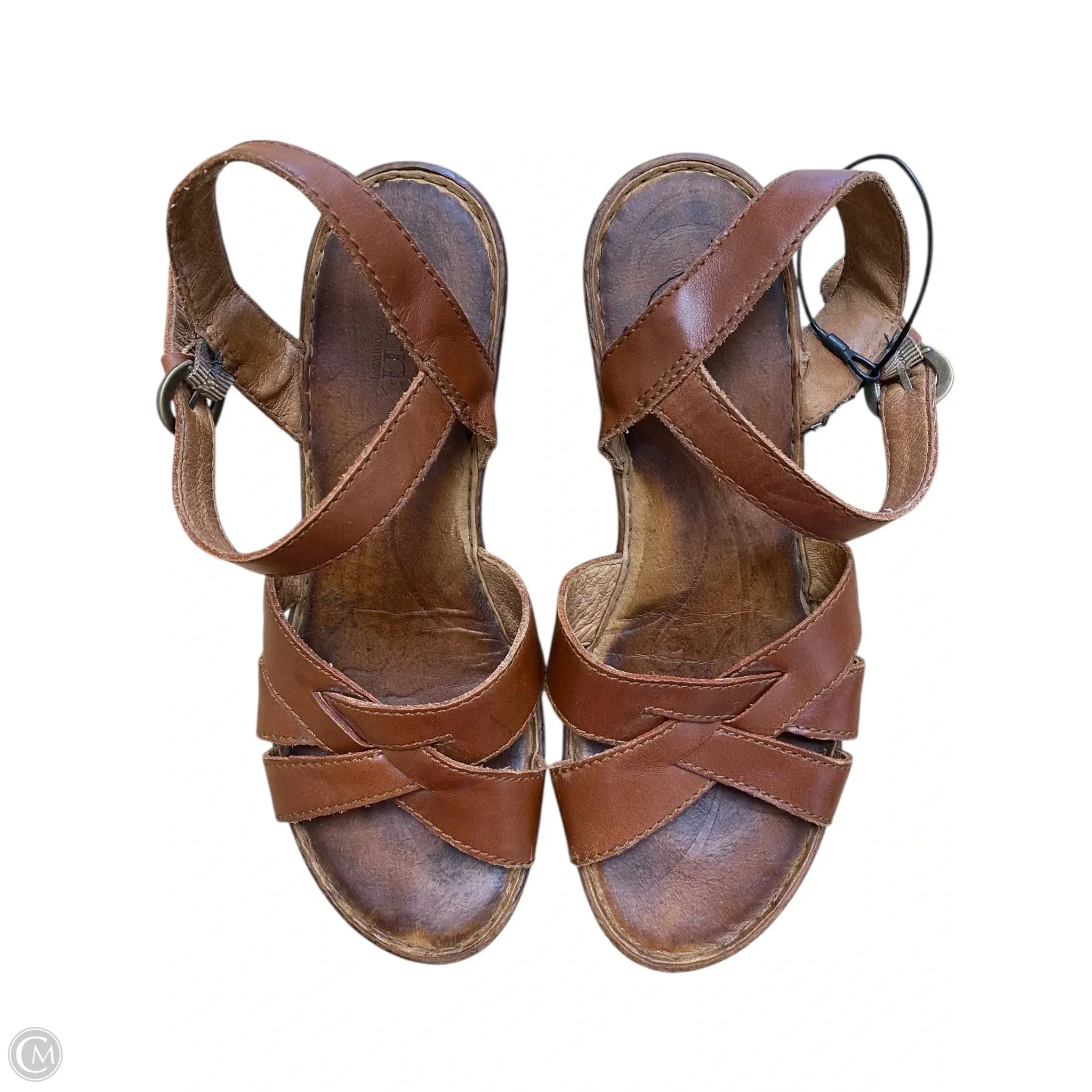 Shoes Heels Block By Born In Brown, Size: 9 Stylish Look