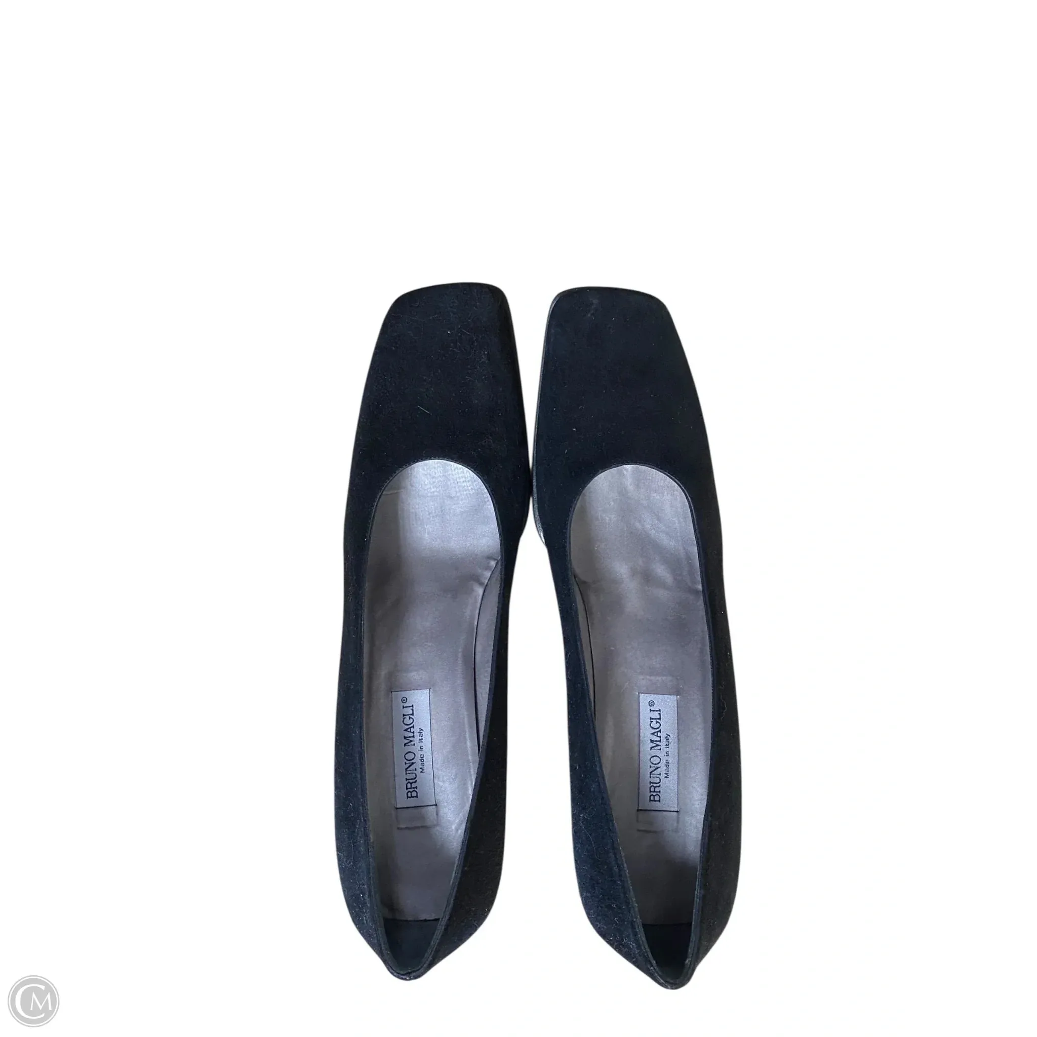 Refined Shoes Heels Block By Bruno Magli Shoes In Black, Size: 8.5