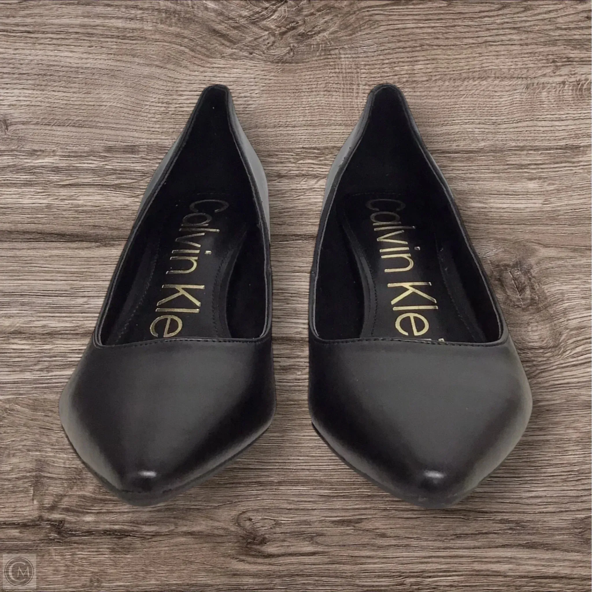Shoes Heels Block By Calvin Klein In Black, Size: 6 Weekend Vibe