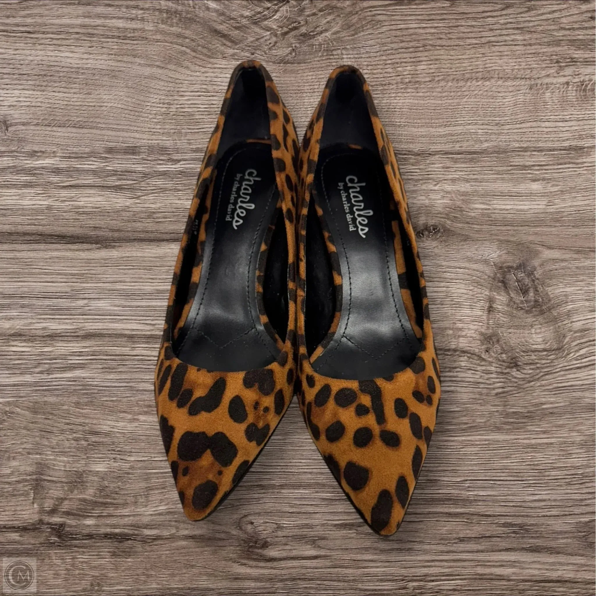 Shoes Heels Block By Charles By Charles David In Animal Print, Size: 6.5 Vintage Vibe