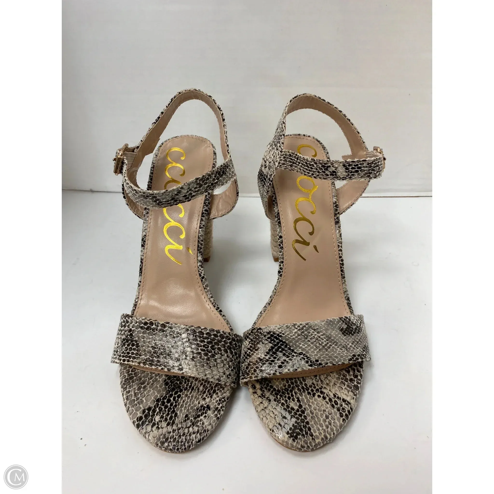 Shoes Heels Block By Clothes Mentor In Animal Print, Size: 10 Vogue Inspired Comfortable Backstrap