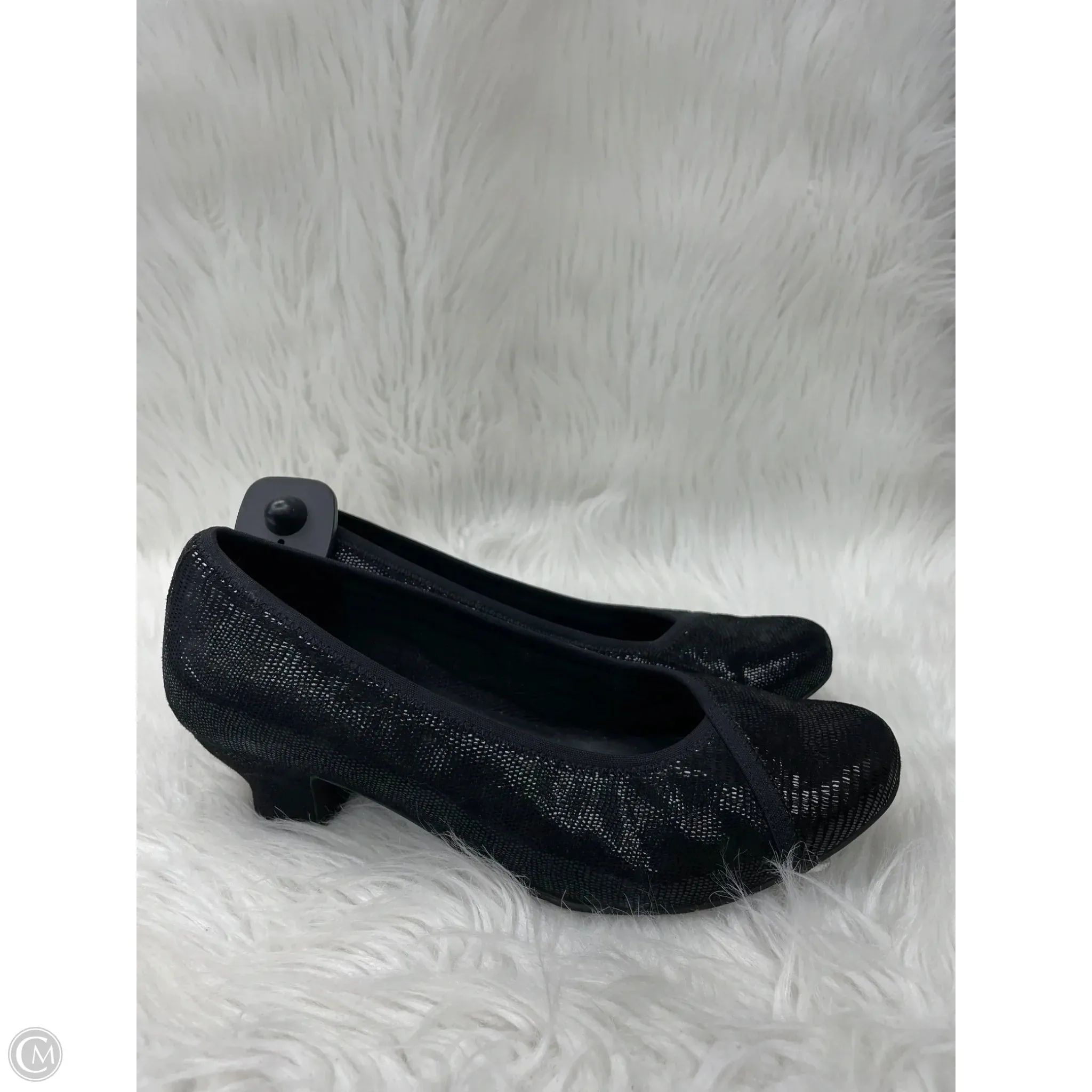 Comfortable ankle support Chic Finish Shoes Heels Block By Clothes Mentor In Black, Size: 8