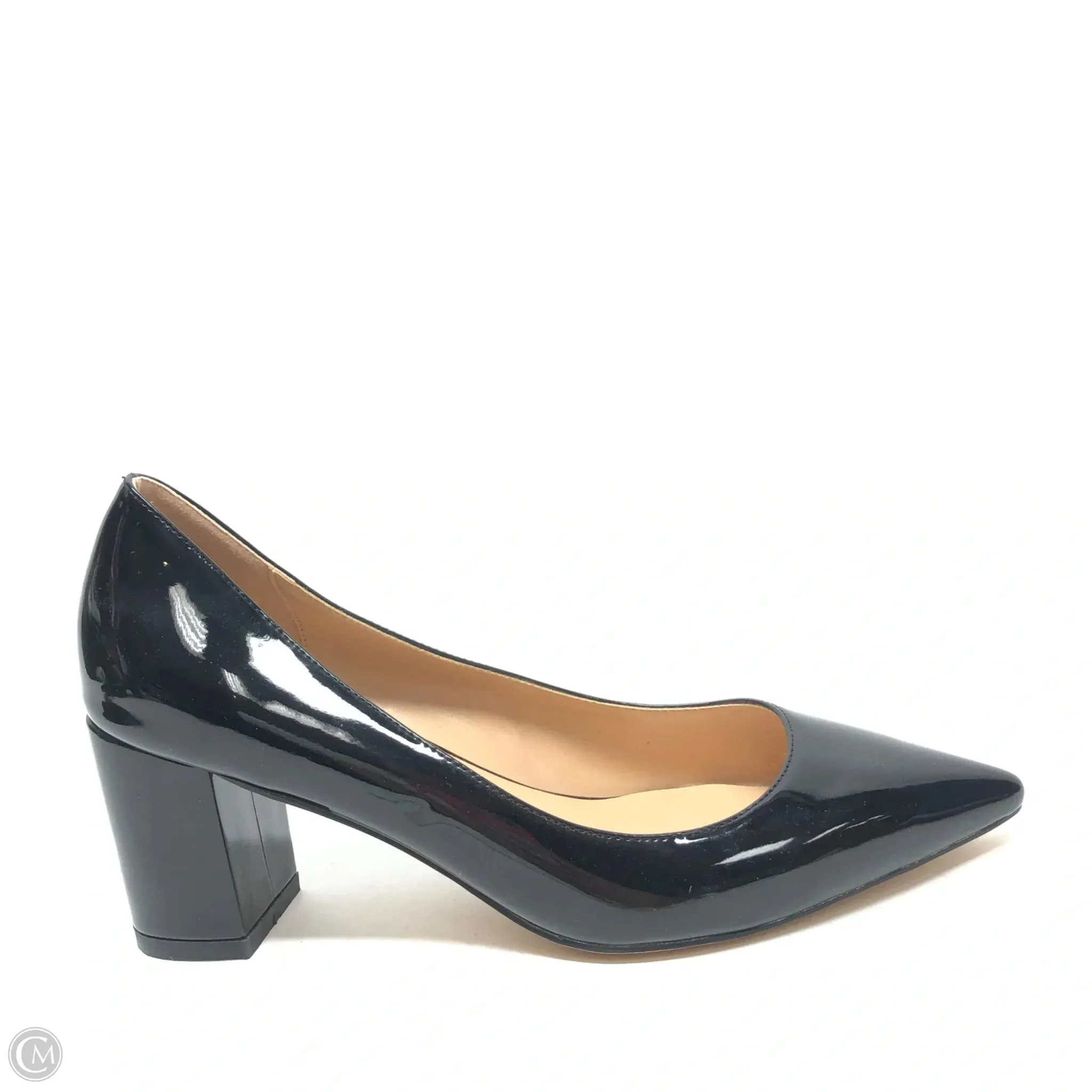 Foot Protection Shoes Heels Block By Clothes Mentor In Black, Size: 8.5