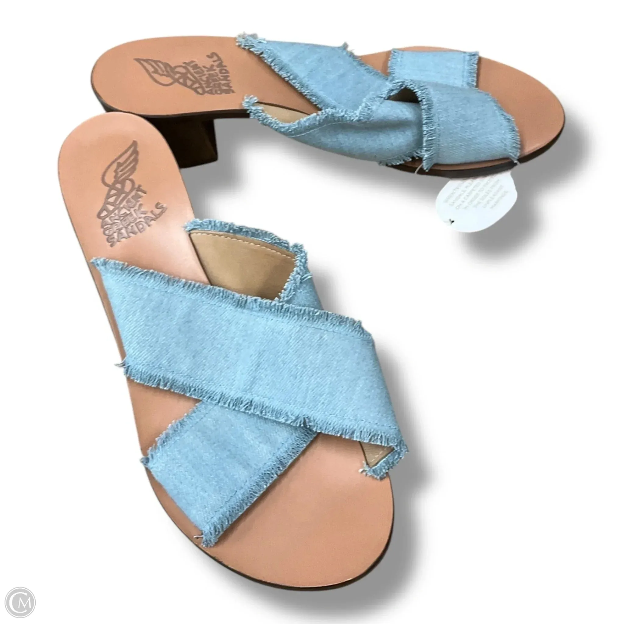 Shoes Heels Block By Clothes Mentor In Blue, Size: 10 Work Ready Classic Dress Shoes