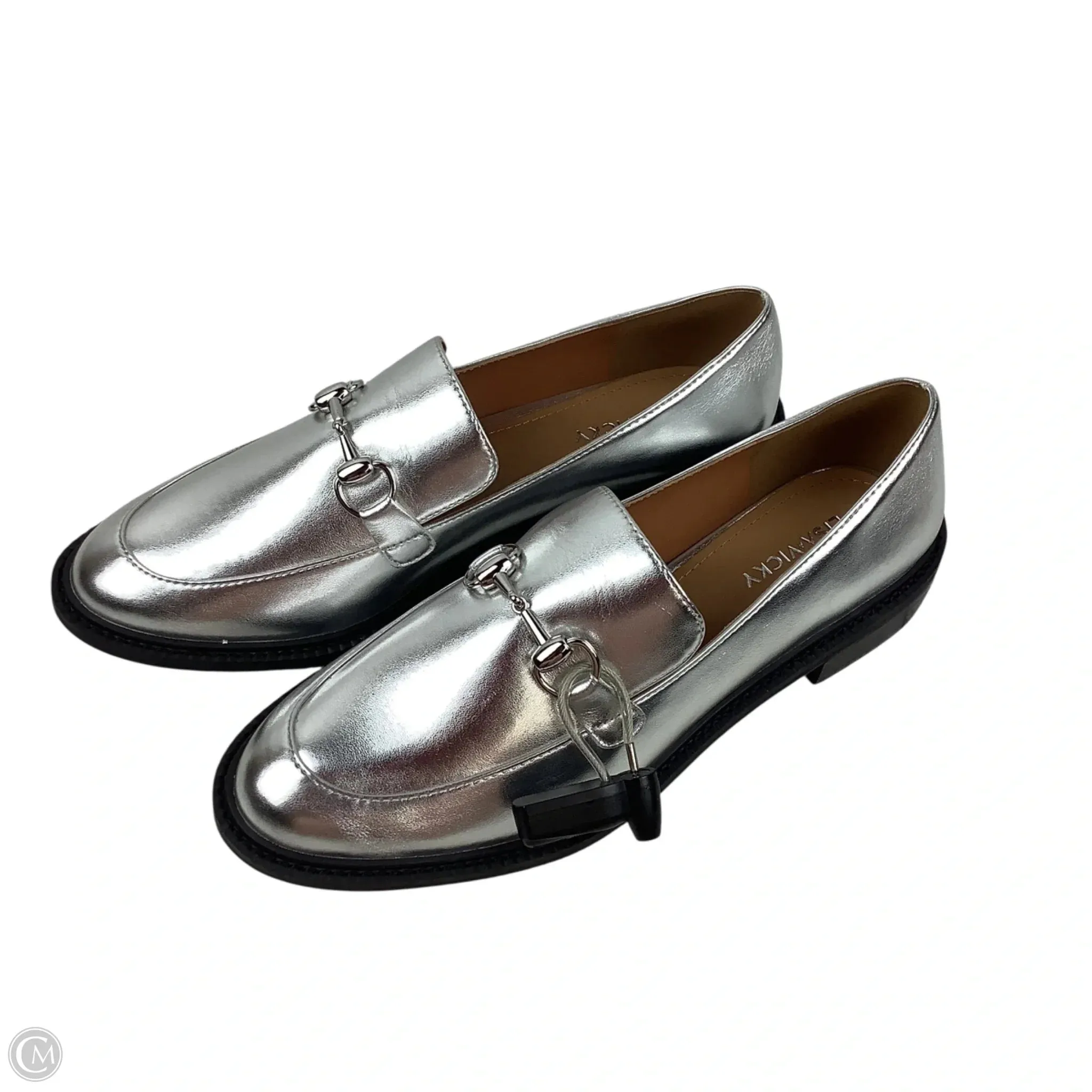 Shoes Heels Block By Cmc In Silver, Size: 8 City Cool