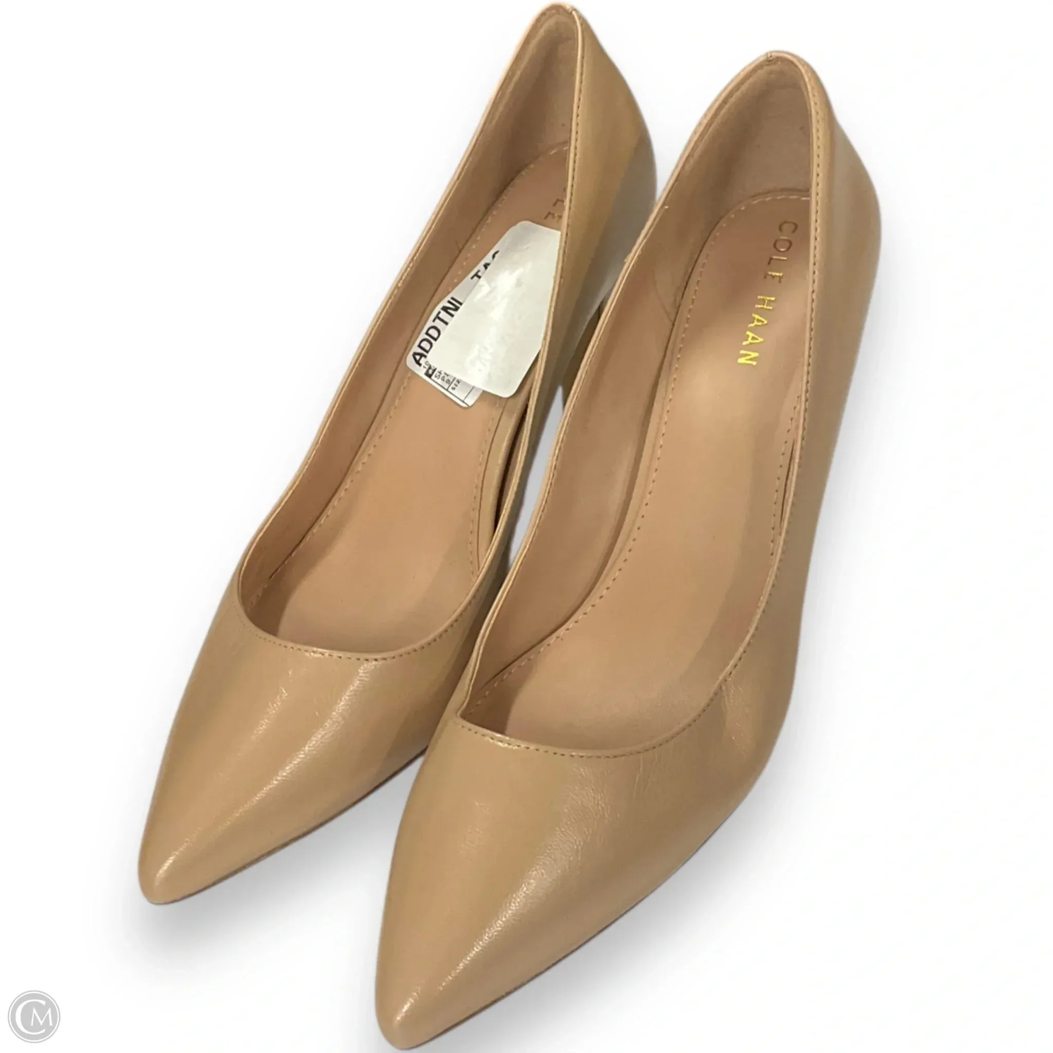 Sophisticated Pumps Fashionable Shoes Shoes Heels Block By Cole-haan In Pink, Size: 9