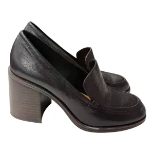 Weekend Look Shoes Heels Block By Crown Vintage In Black, Size:7