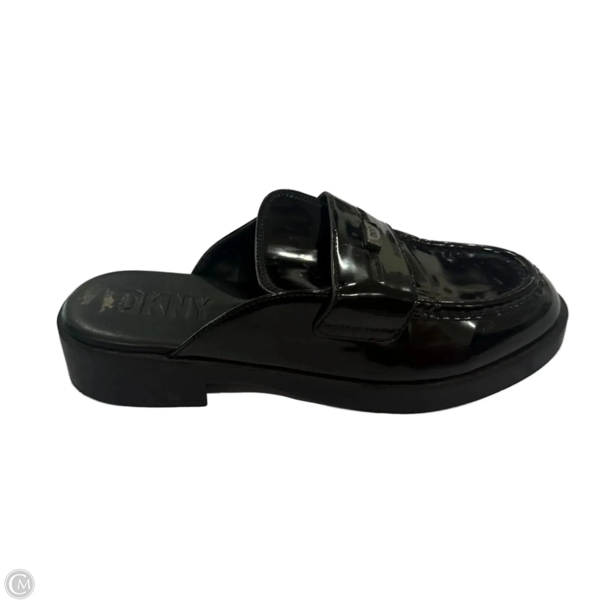 Shoes Heels Block By Dkny In Black, Size: 8 Holiday Sandals