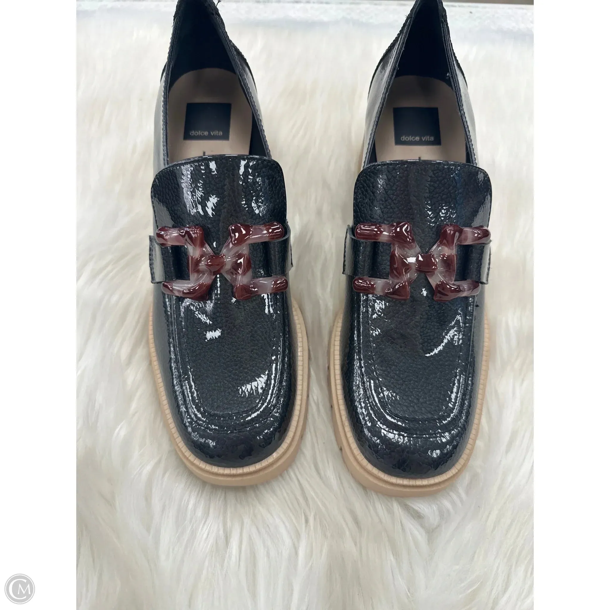 Holiday Fashion Heels Shoes Heels Block By Dolce Vita In Black, Size: 8.5