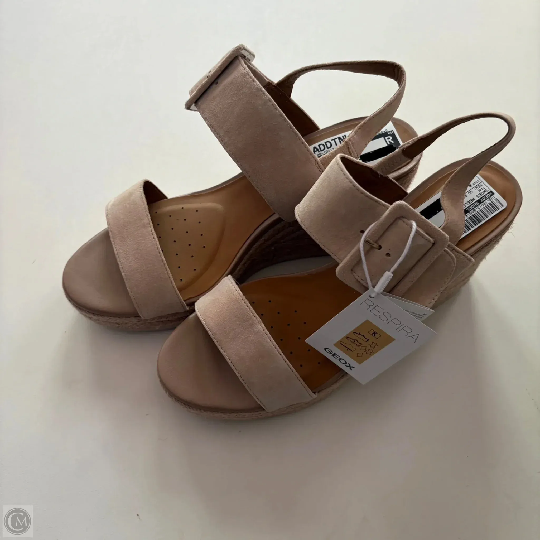 Heel shoes Shoes Heels Block By Geox Shoes In Tan, Size: 8.5