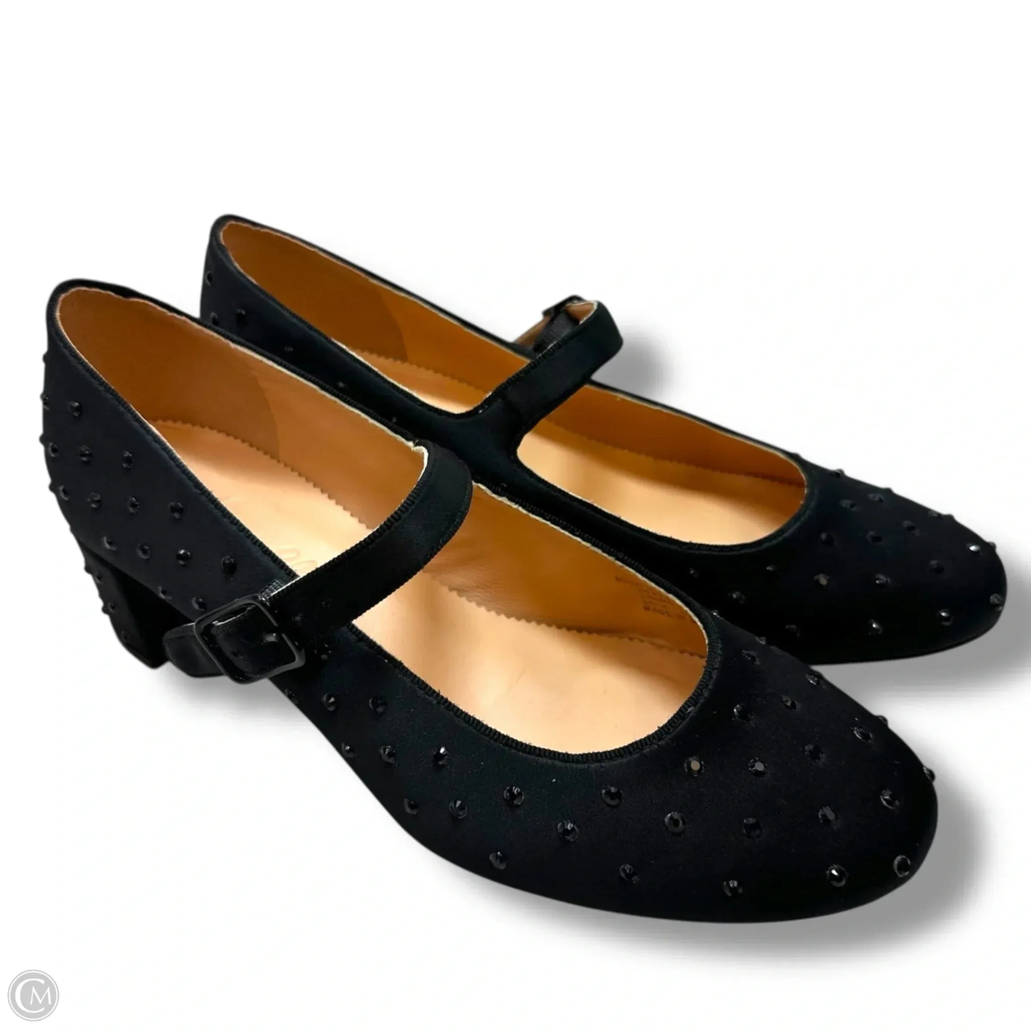 Shoes Heels Block By J. Crew In Black, Size: 7.5 Cushioned heel