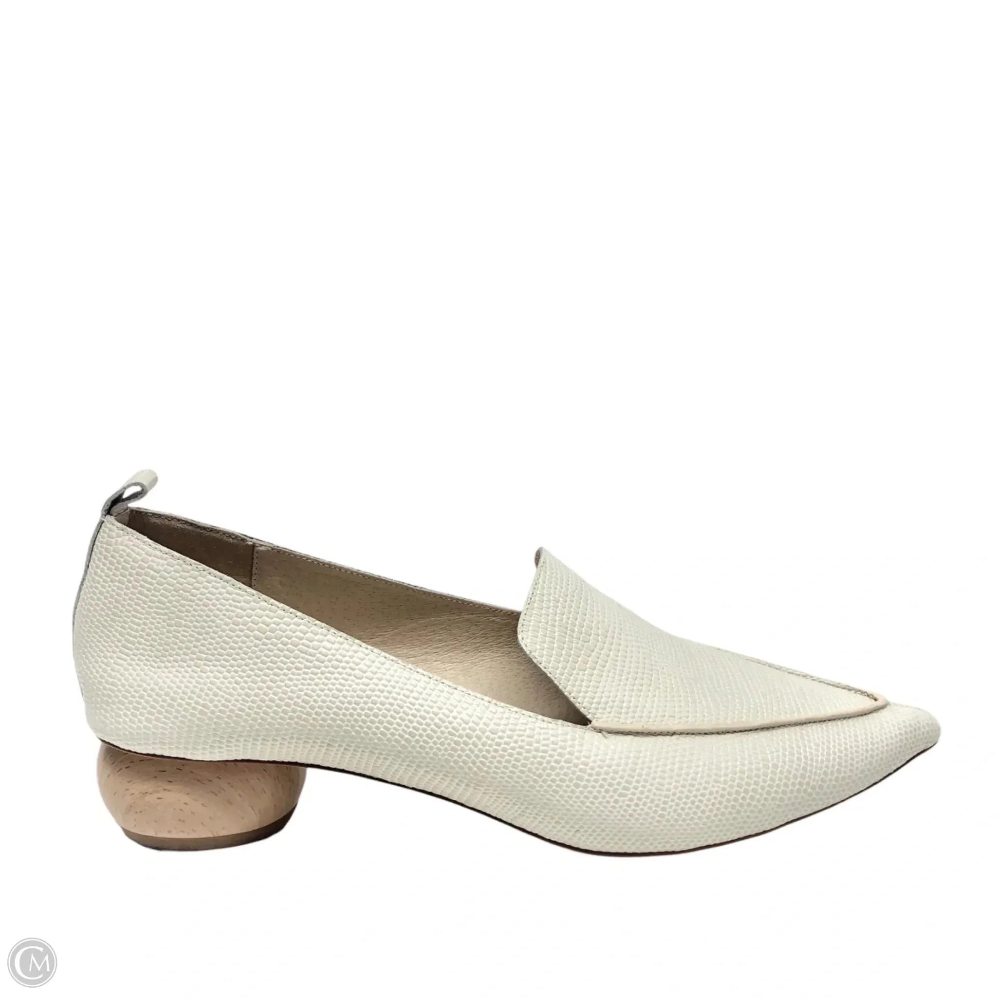 Anti Abrasion Shoes Heels Block By Jeffery Campbell In Cream, Size: 9