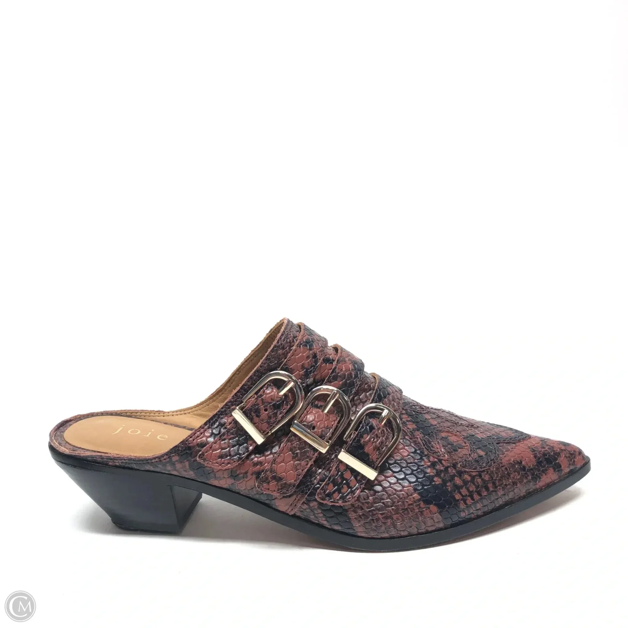 Shoes Heels Block By Joie In Animal Print, Size: 8.5 Good elasticity
