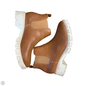 Shoes Heels Block By Journee In Brown, Size: 8.5 Heeled Sandals