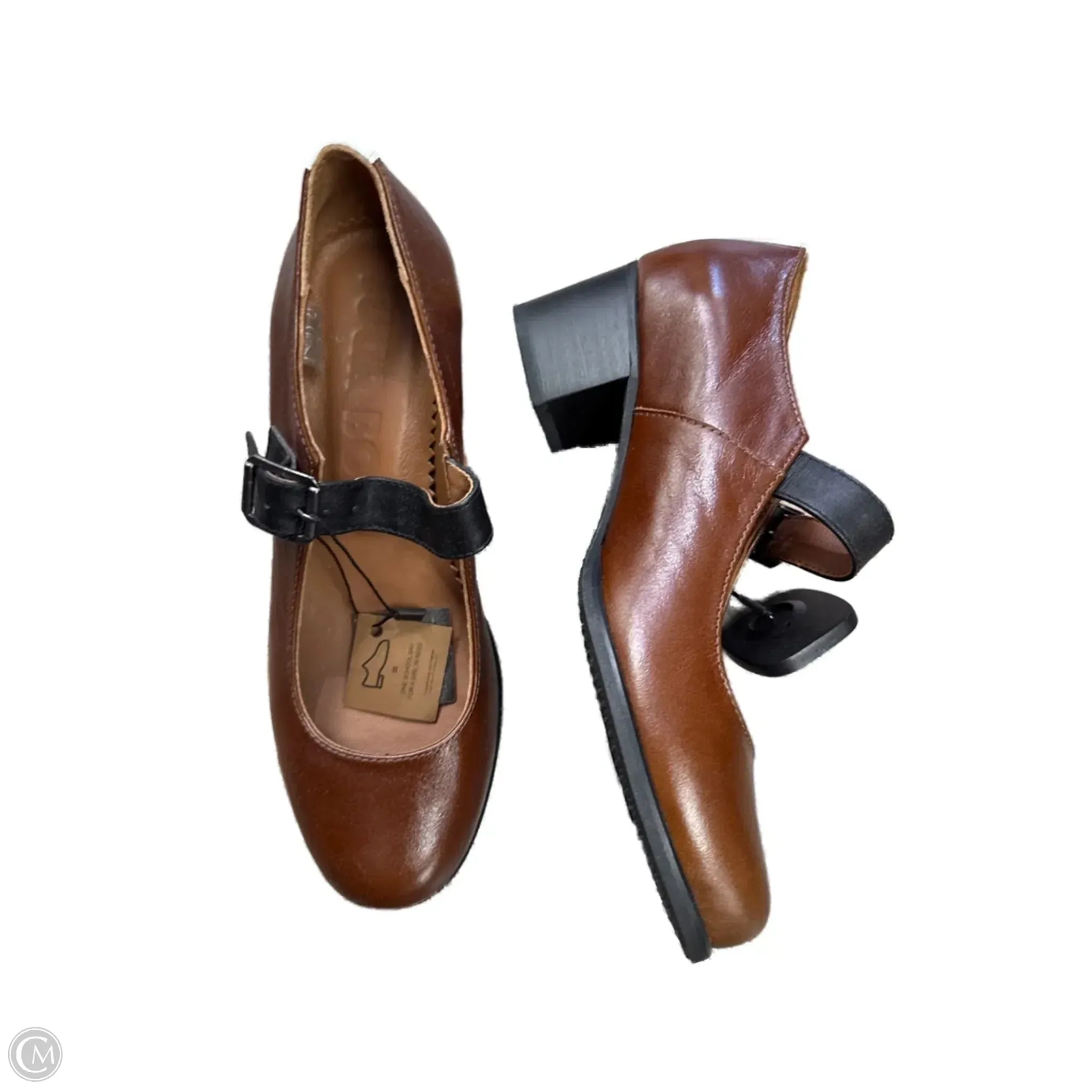 Shoes Heels Block By JULIA BO In Brown, Size: 6 Classic Red Heels Glitter Heeled Boots