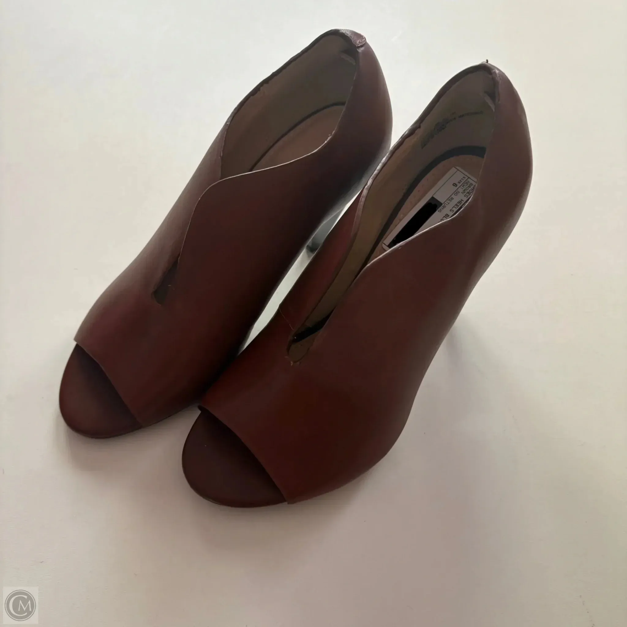 Shoes Heels Block By Limited In Brown, Size: 6 Occasion Shoes Fashionable Design