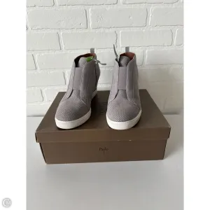 Mood Booster Shoes Heels Block By Linea Paolo In Grey, Size: 8