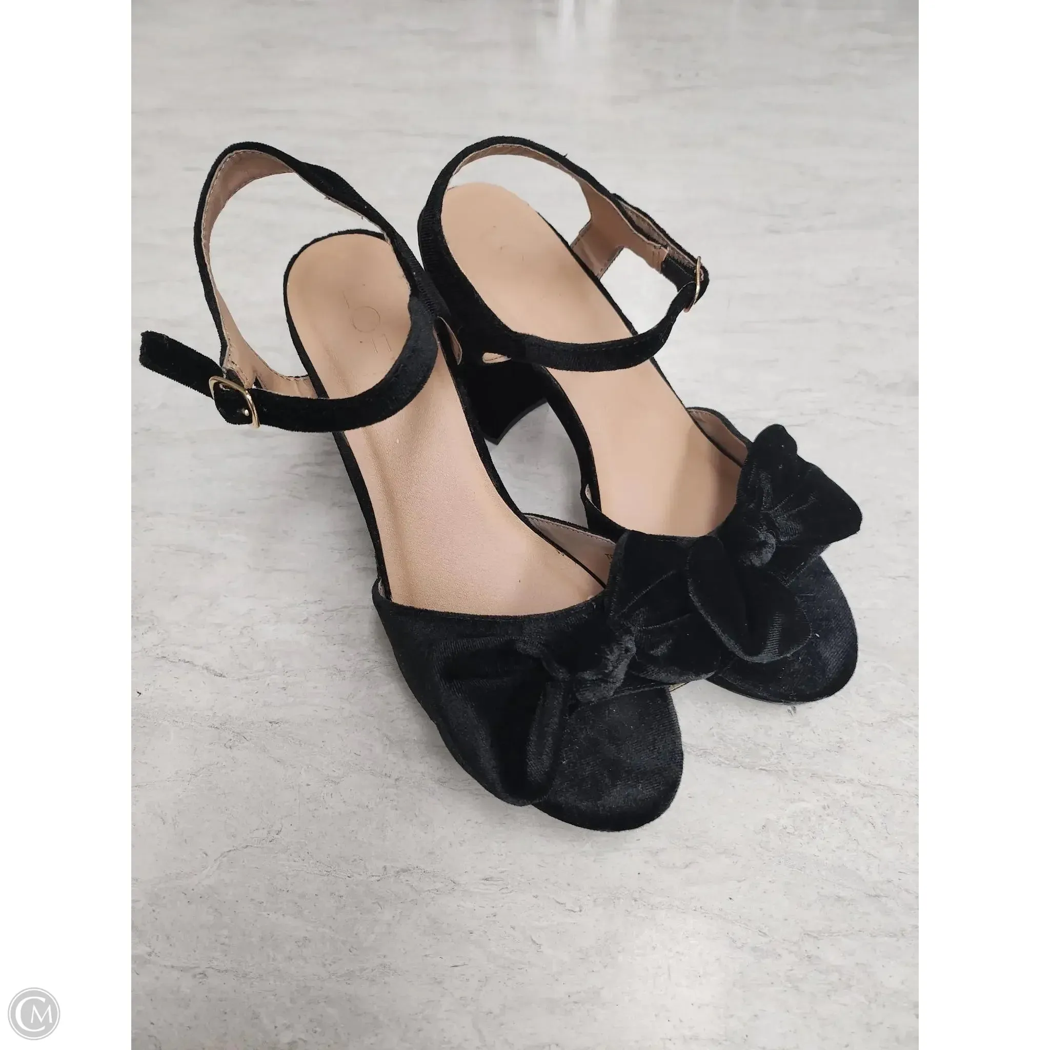 Urban Cool Shoes Heels Block By Loft In Black, Size: 10