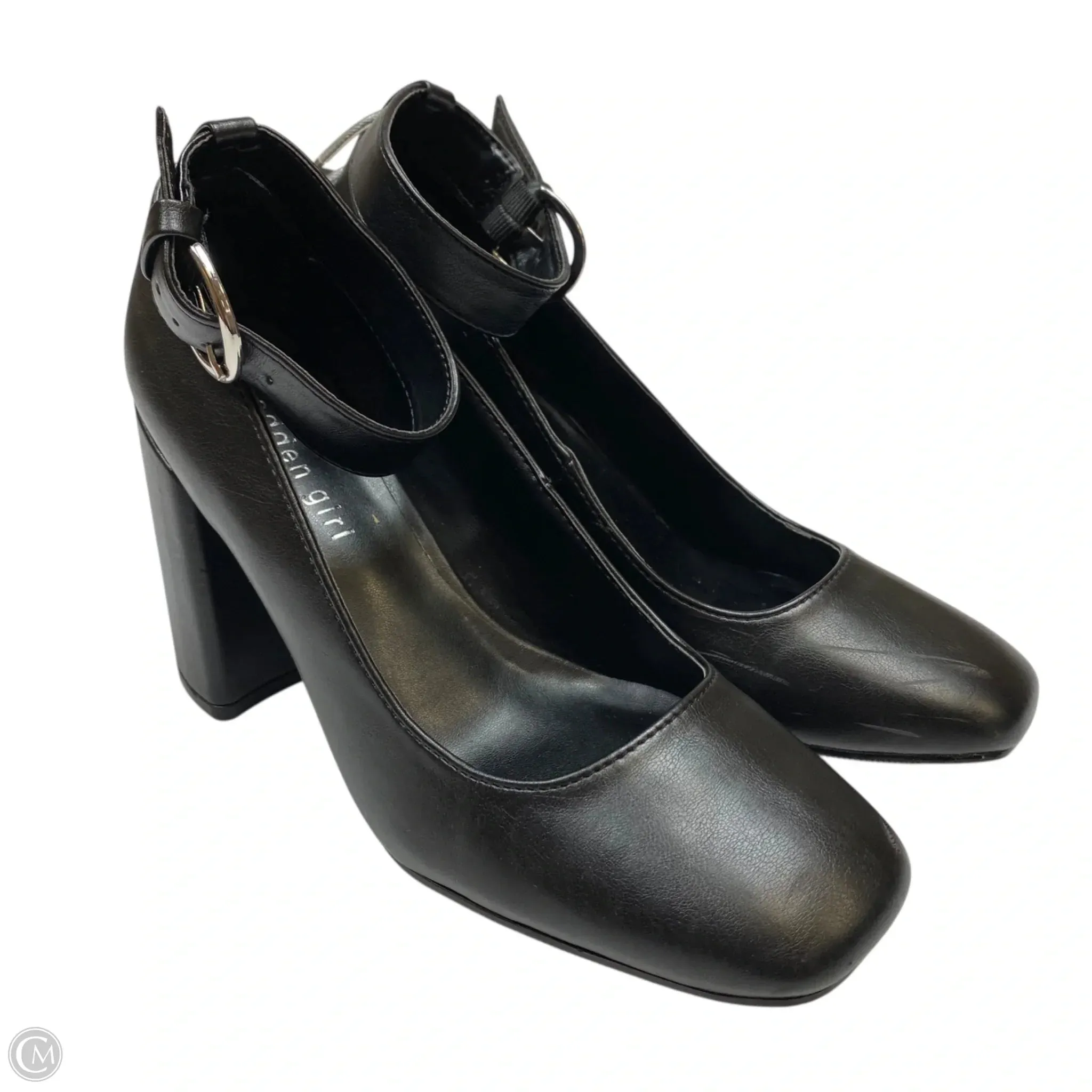 Shoes Heels Block By Madden Girl In Black, Size: 7 Designer Platform Shoes Versatile Piece