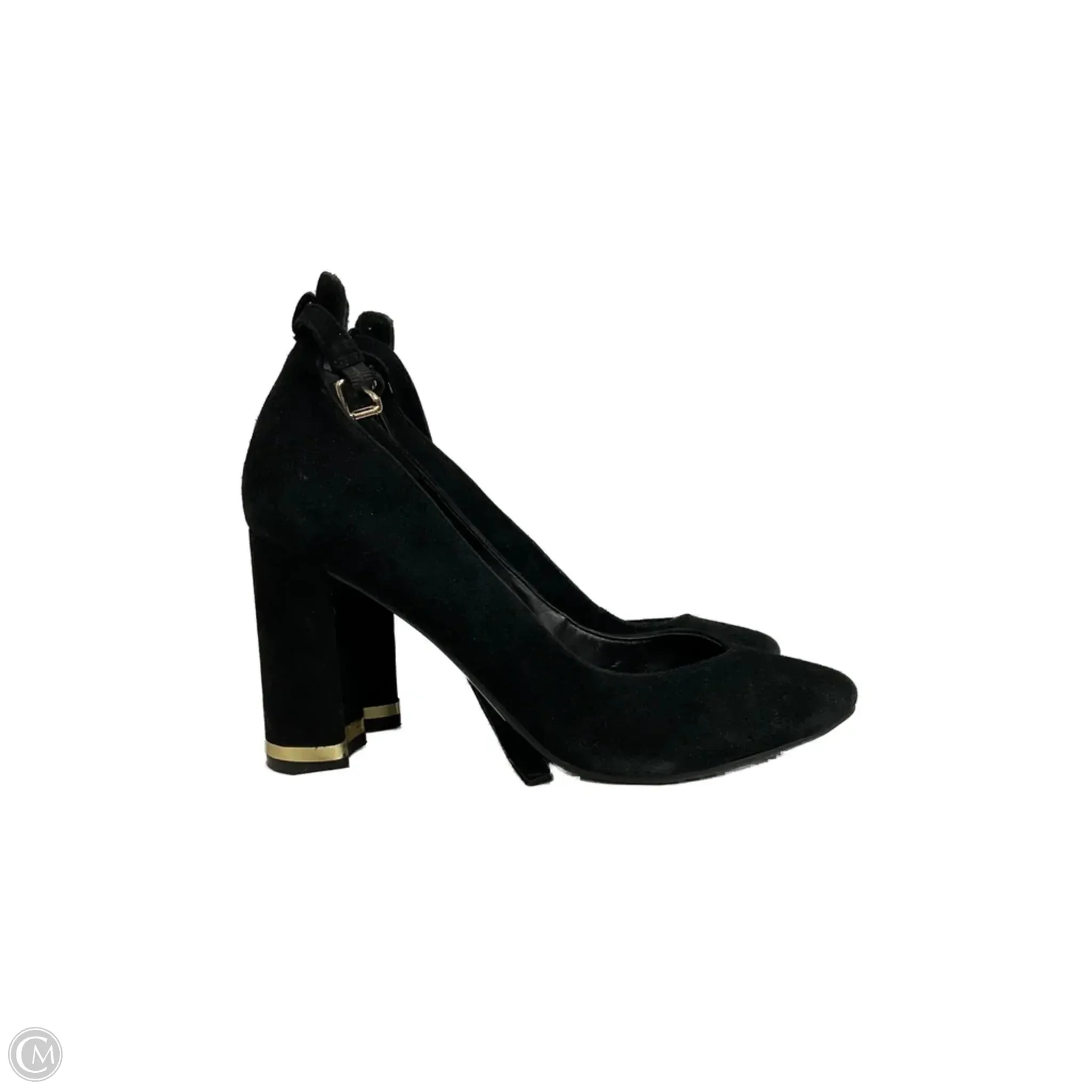 Shoes Heels Block By Marc Fisher In Black, Size: 8 Flattering Fit Heels for Spring