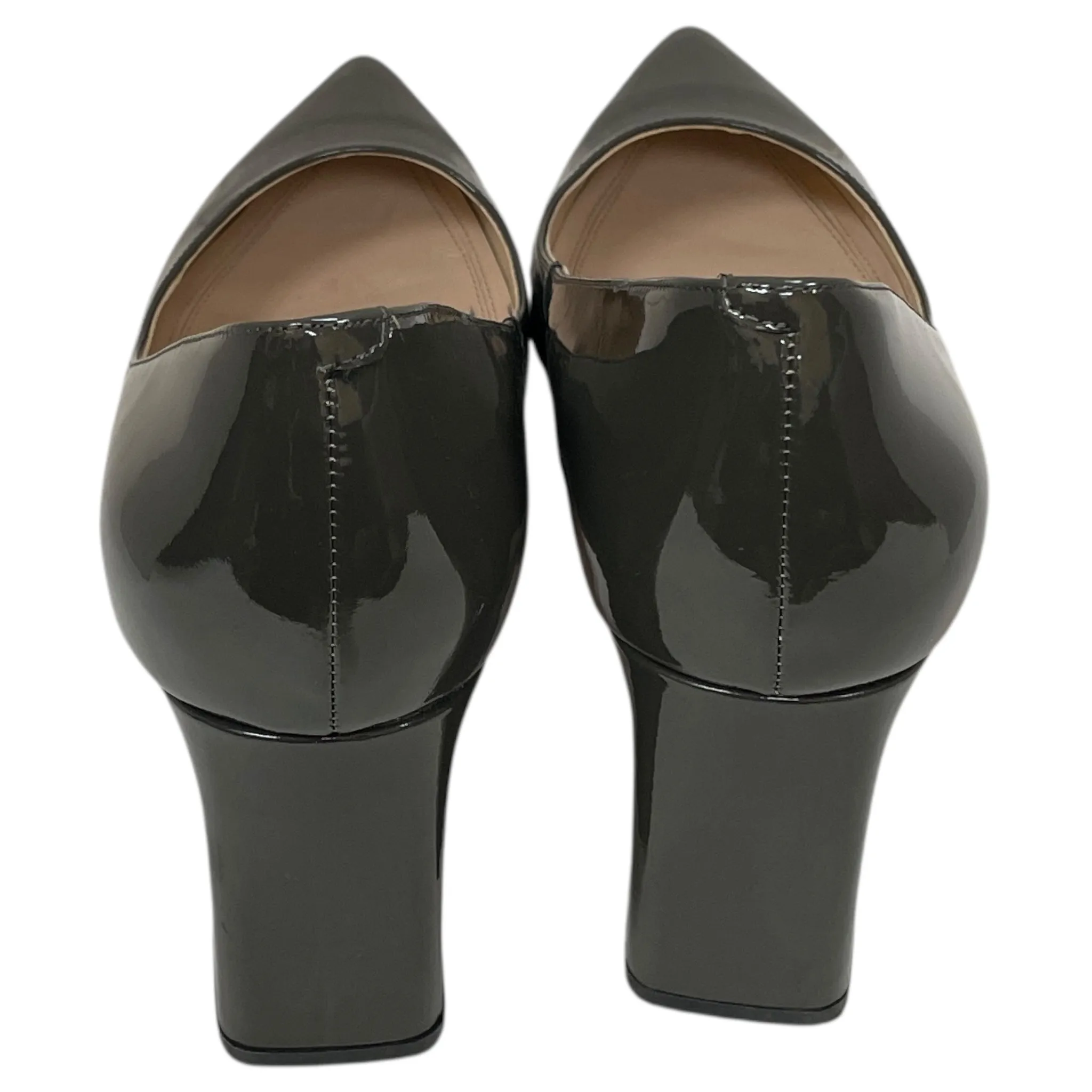 Gentle Finish Shoes Heels Block By Marc Fisher In Grey, Size:11